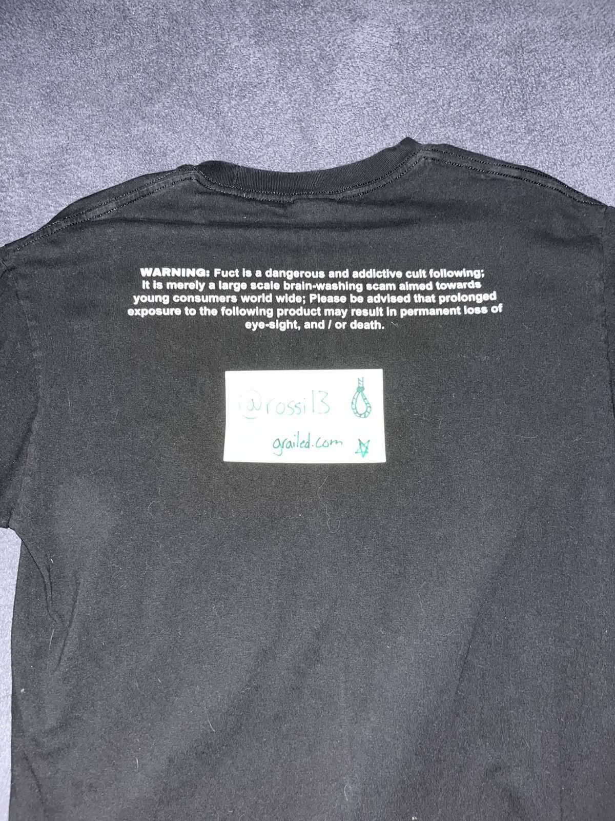 FUCT Fuct Pulled Over Tee Size US L / EU 52-54 / 3 - 3 Thumbnail