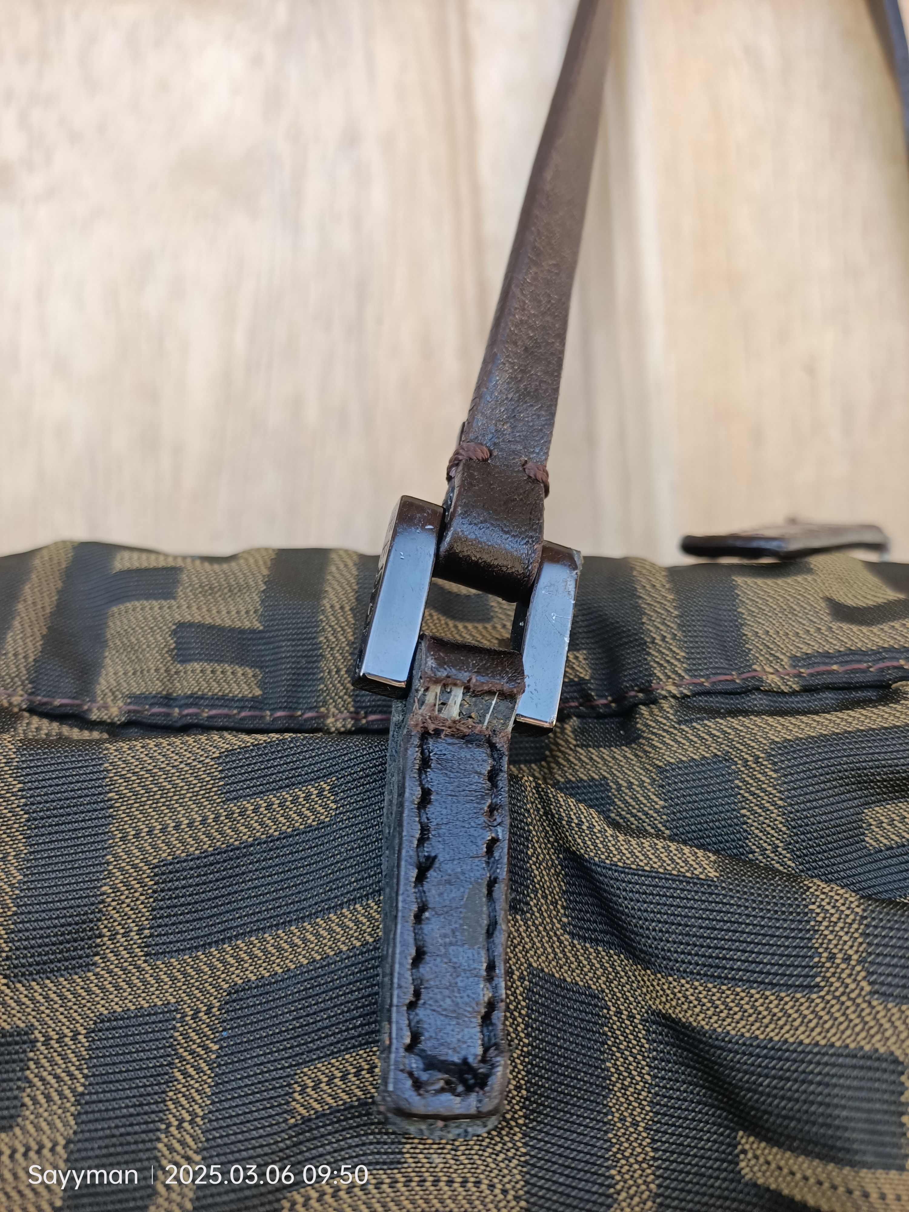 Fendi FENDI Monogram Zucca Baguette bag Size ONE SIZE - 11 Thumbnail
