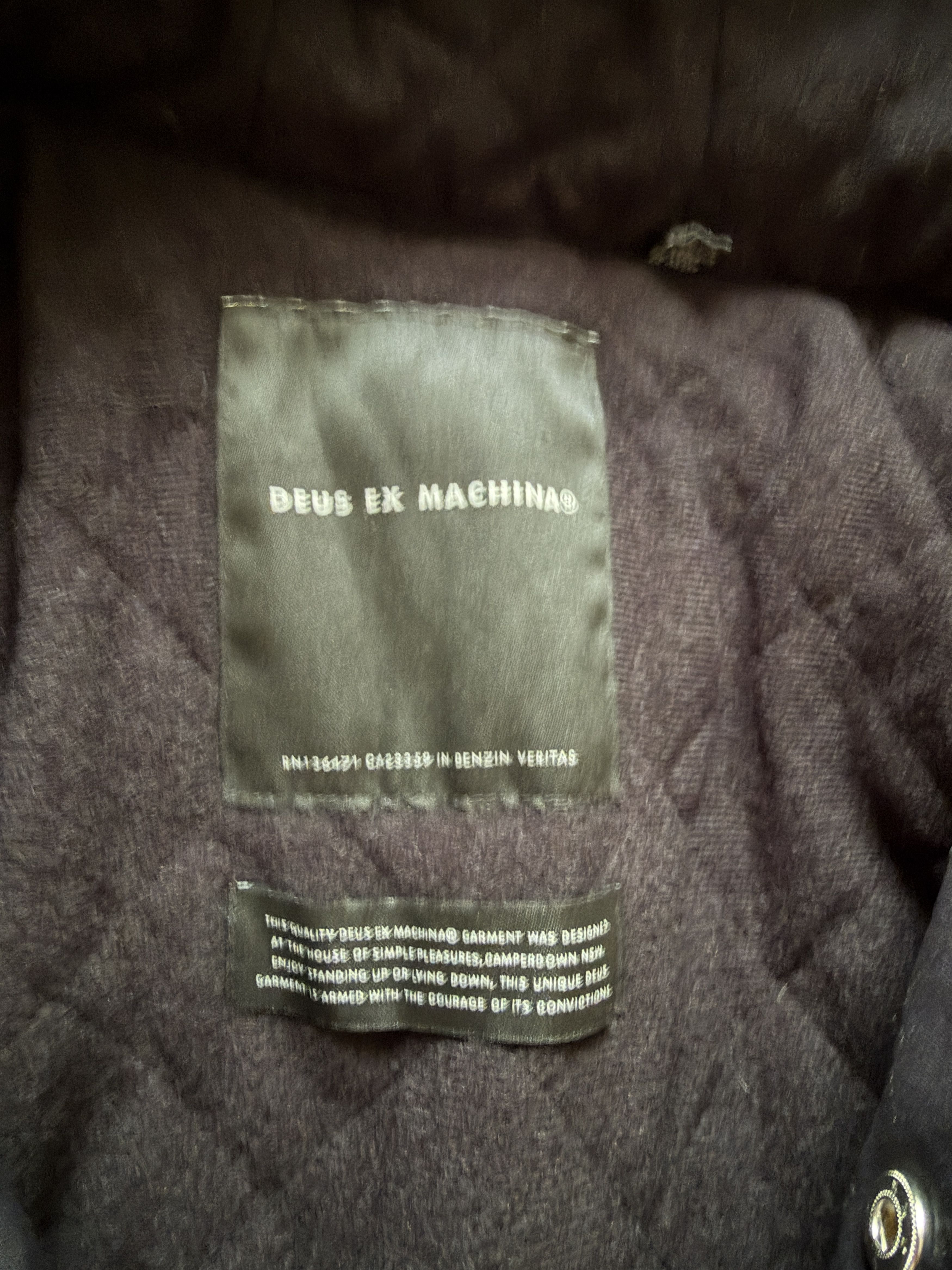 Deus Ex Machina Deus Ex Machina Hooded Coach Jacket Black Medium Size US M / EU 48-50 / 2 - 4 Thumbnail