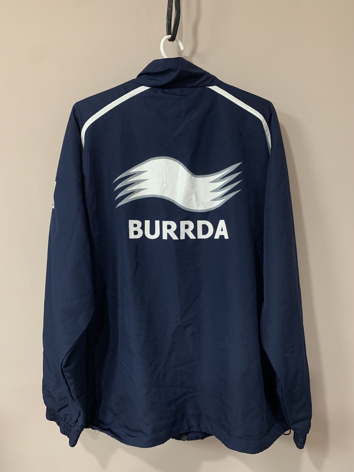 Vintage Watford Zip Football Jacket Burrda Sport Soccer Retro Sz L Size US L / EU 52-54 / 3 - 2 Thumbnail