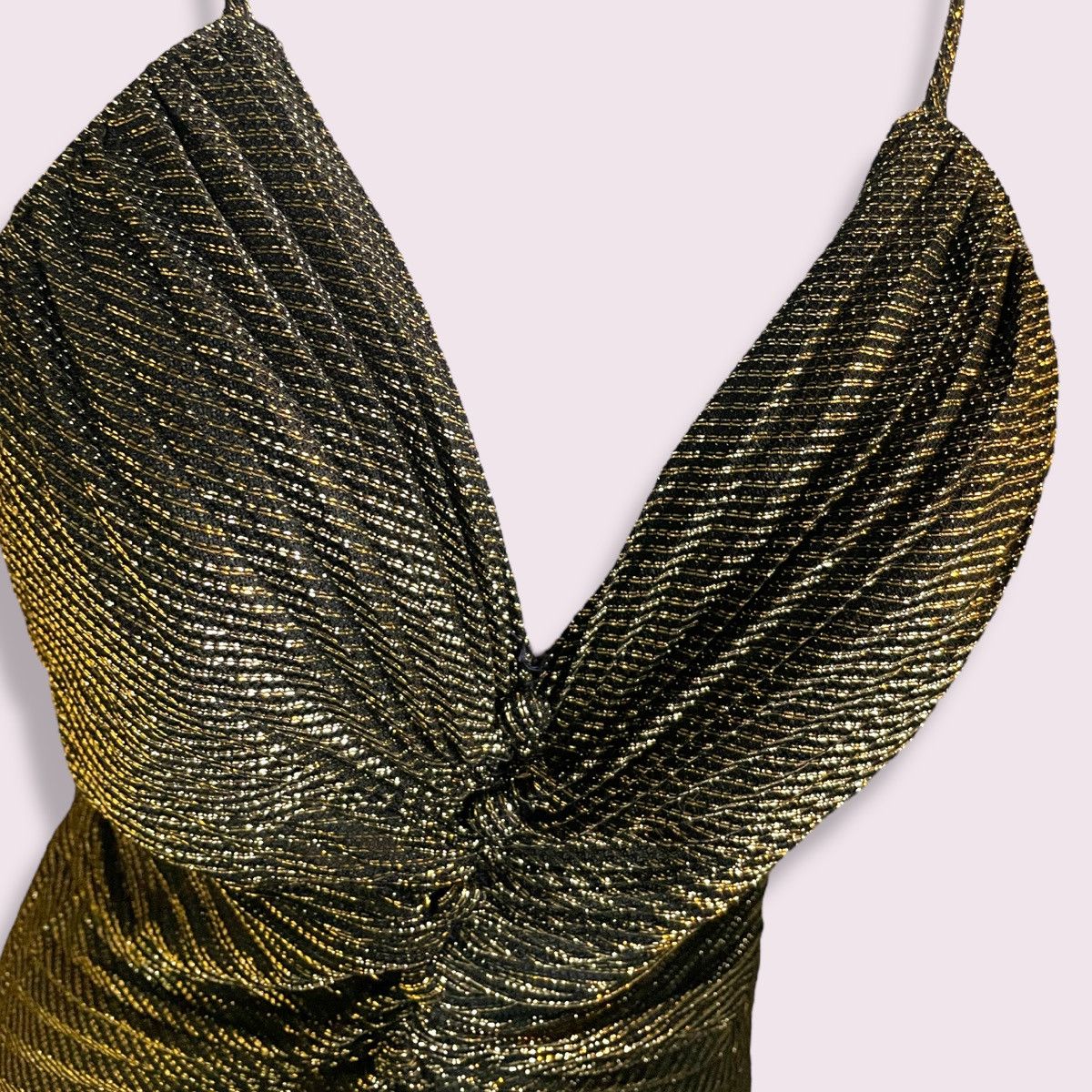 Vintage 70s New Leaf By Samir Dress Size XS / US 0-2 / IT 36-38 - 3 Thumbnail