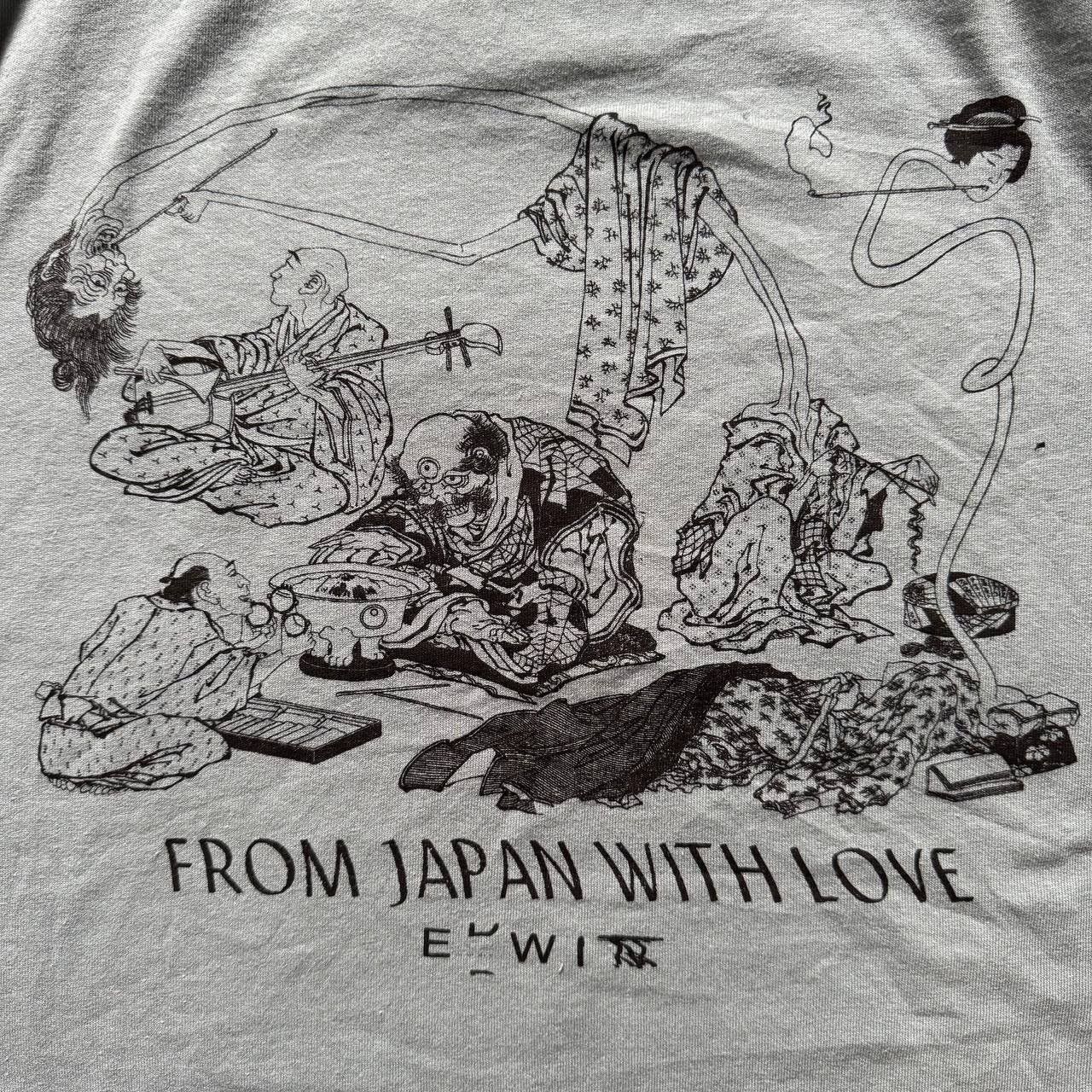 Edwin Edwin Japan Manga Horror Turquoise Tee Shirt Size US M / EU 48-50 / 2 - 7 Thumbnail