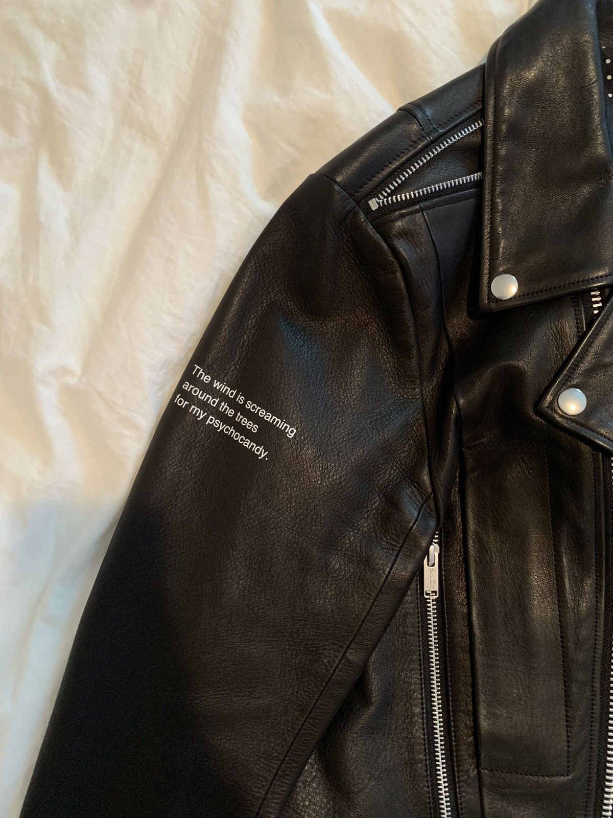 Undercover Undercover SS14 “Psychocandy” Horsehide Double Rider Jacket Size US M / EU 48-50 / 2 - 3 Thumbnail
