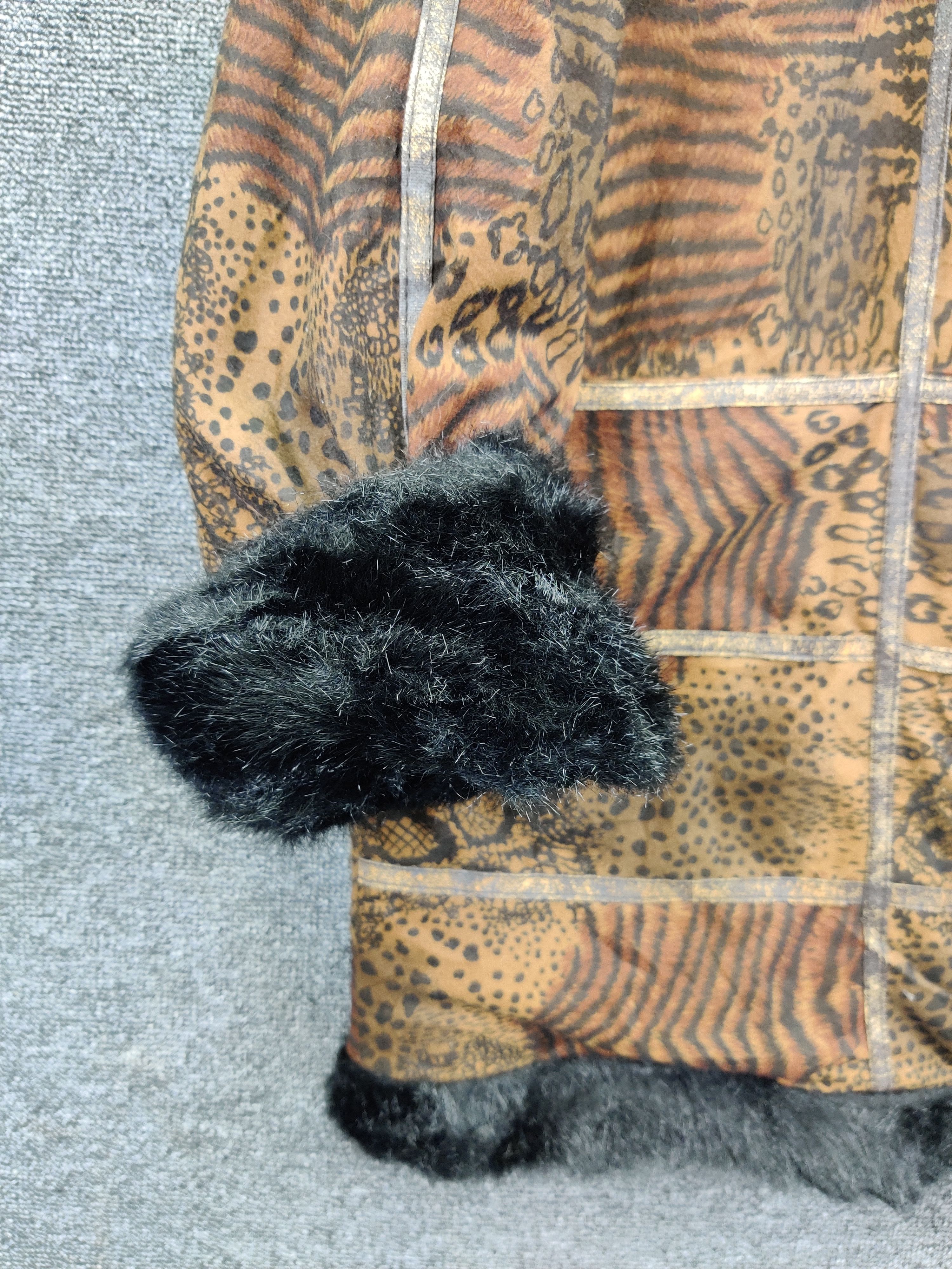 The Unbranded Brand Vintage Leopard Shearling Faux Fur Jacket Size US L / EU 52-54 / 3 - 4 Thumbnail