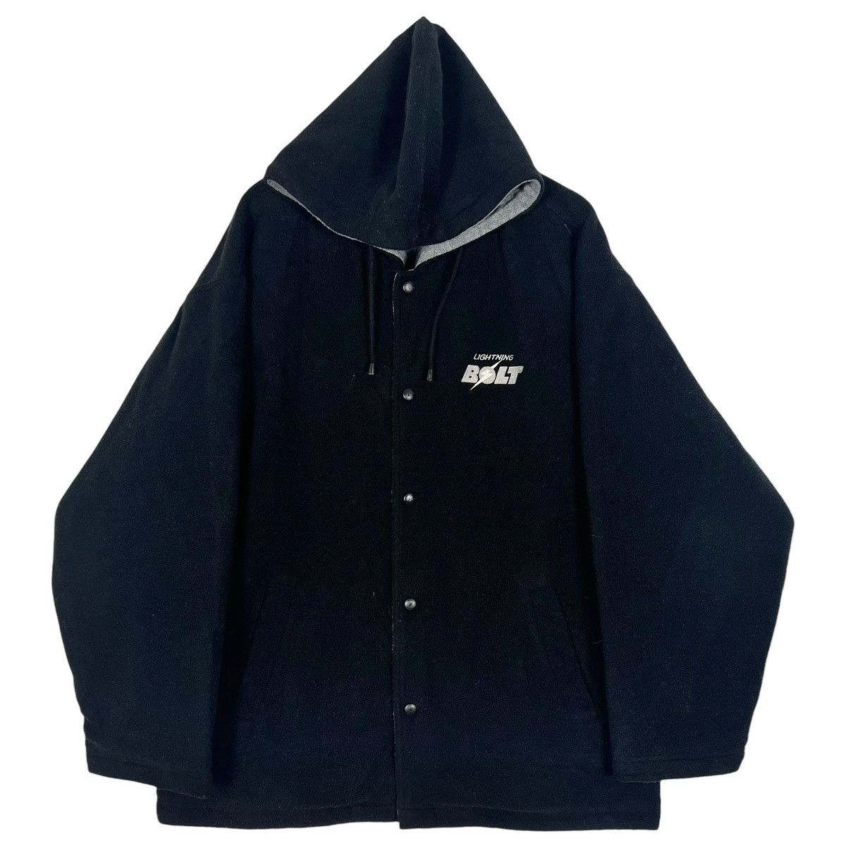 Lightning Bolt × Vintage 90s Vintage Lightning Bolt Fleece Jacket Size US L / EU 52-54 / 3 - 1 Thumbnail