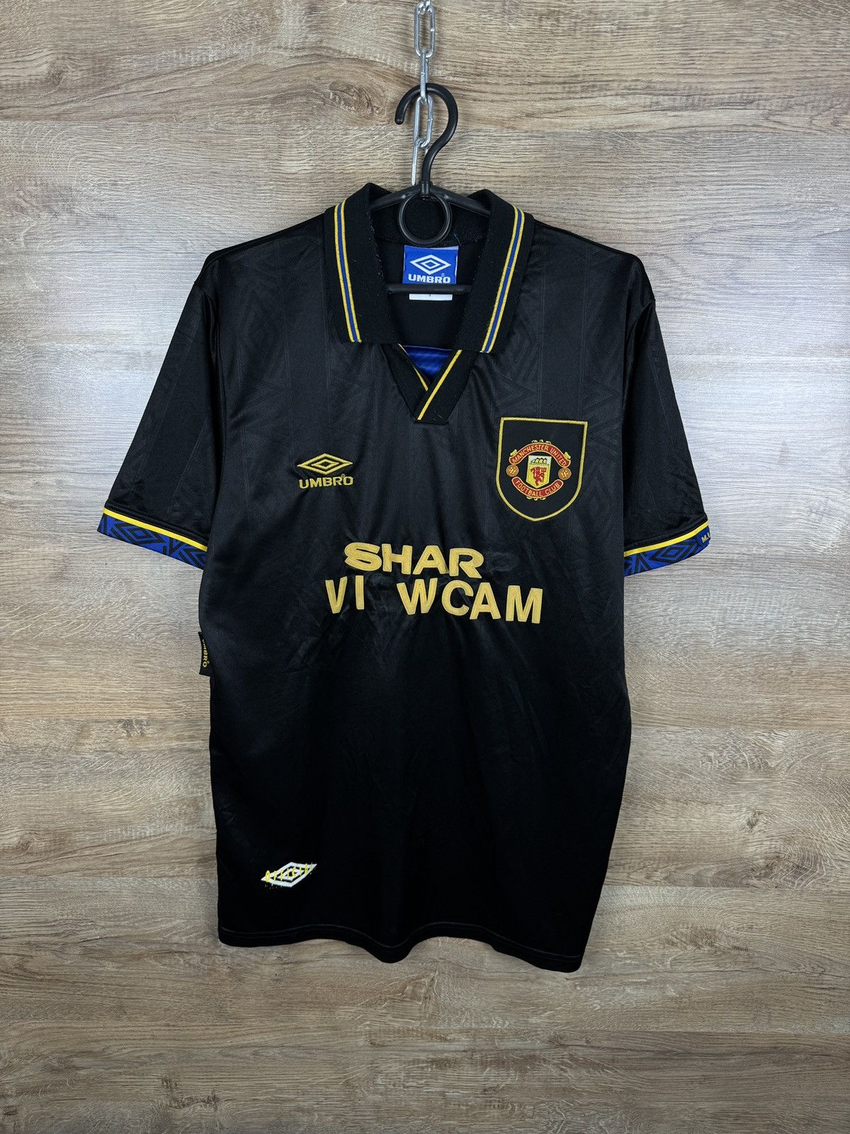 Vintage Mens Vintage Nike Manchester United FC T-shirt soccer jersey Size US L / EU 52-54 / 3 - 1 Thumbnail