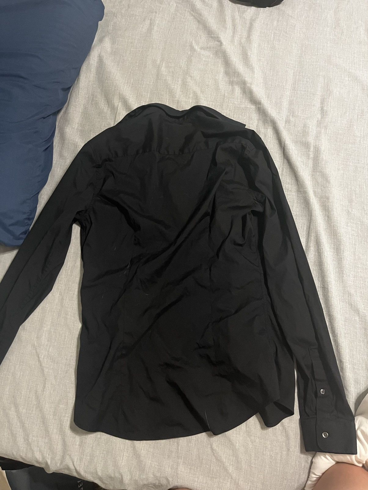 H&M H&M Black formal shirt Size 36R - 2 Thumbnail