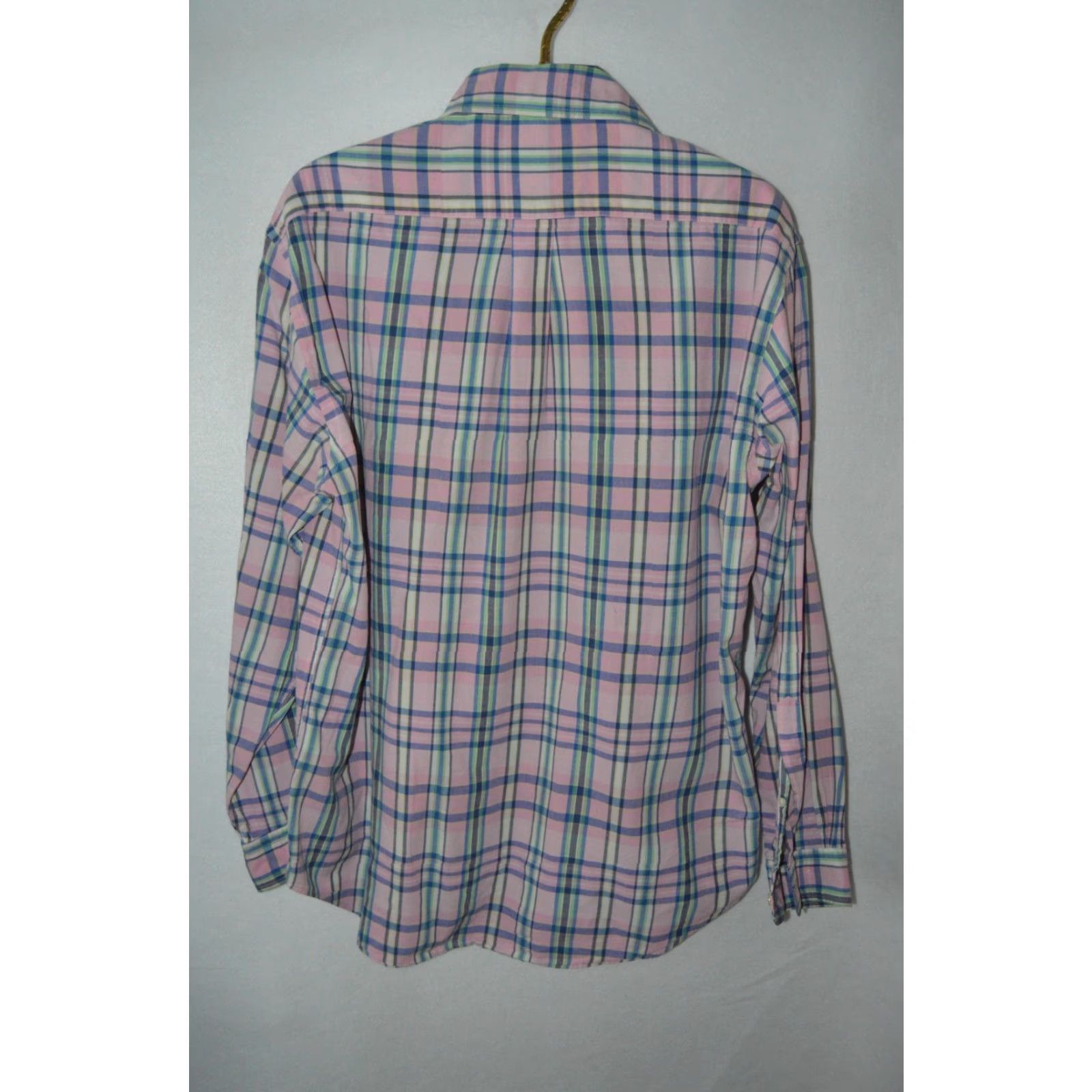 Brooks Brothers Brooks Brothers Men's L/S Shirt Pink Plaid SZ L Cotton Shirt Mens Regular Button-Down Collared Dress Shirt Pink Plaid Brooks Brothers Size US L / EU 52-54 / 3 - 2 Thumbnail