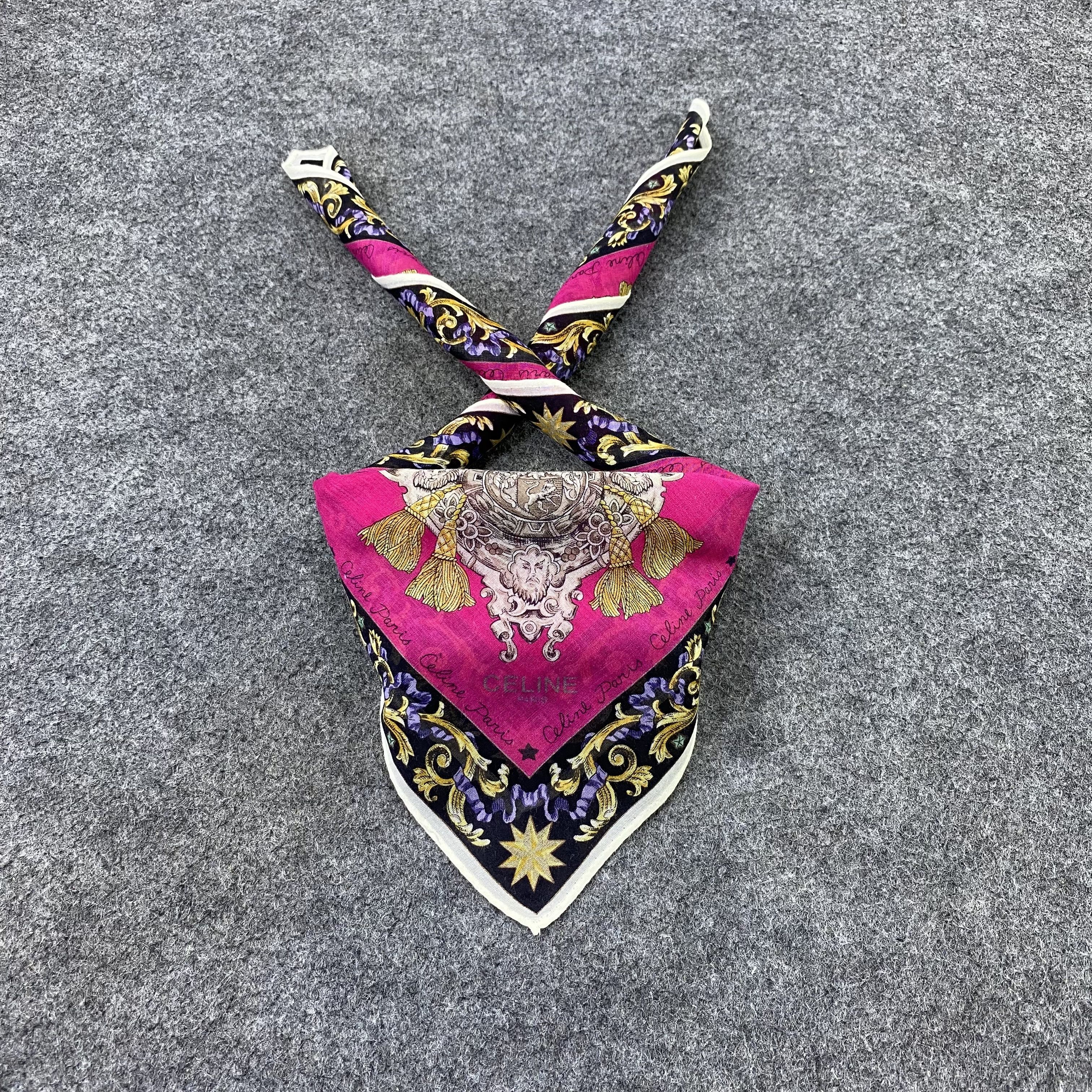 Celine Celine Handkerchief / Bandana / Neckerchief-B2095 Size ONE SIZE - 2 Thumbnail