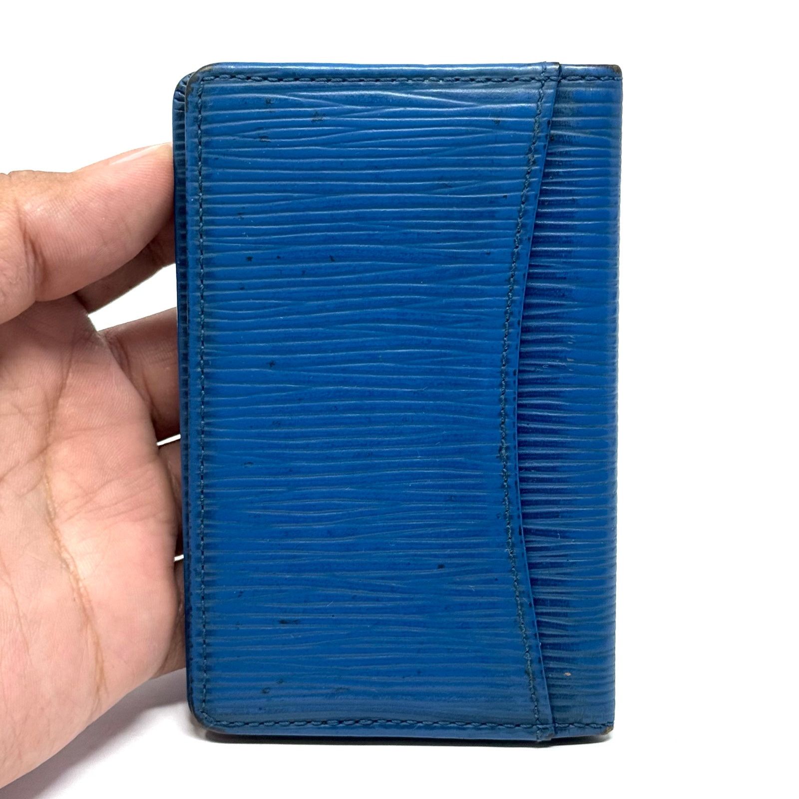 Louis Vuitton Louis Vuitton Blue Bifold Wallet Size ONE SIZE - 4 Thumbnail