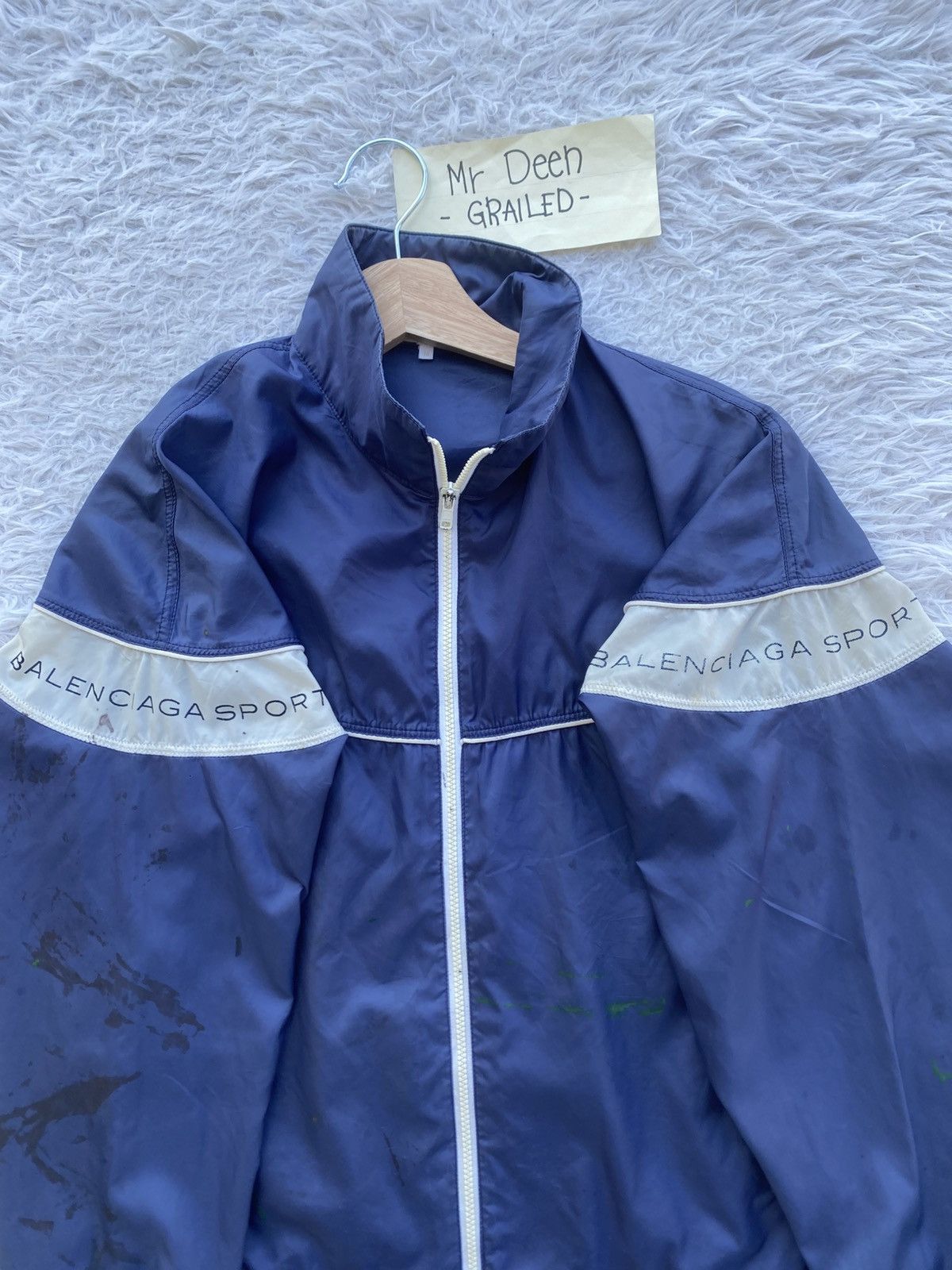 Balenciaga Rare Vintage Balenciaga Sports Windbreaker Size US M / EU 48-50 / 2 - 7 Thumbnail