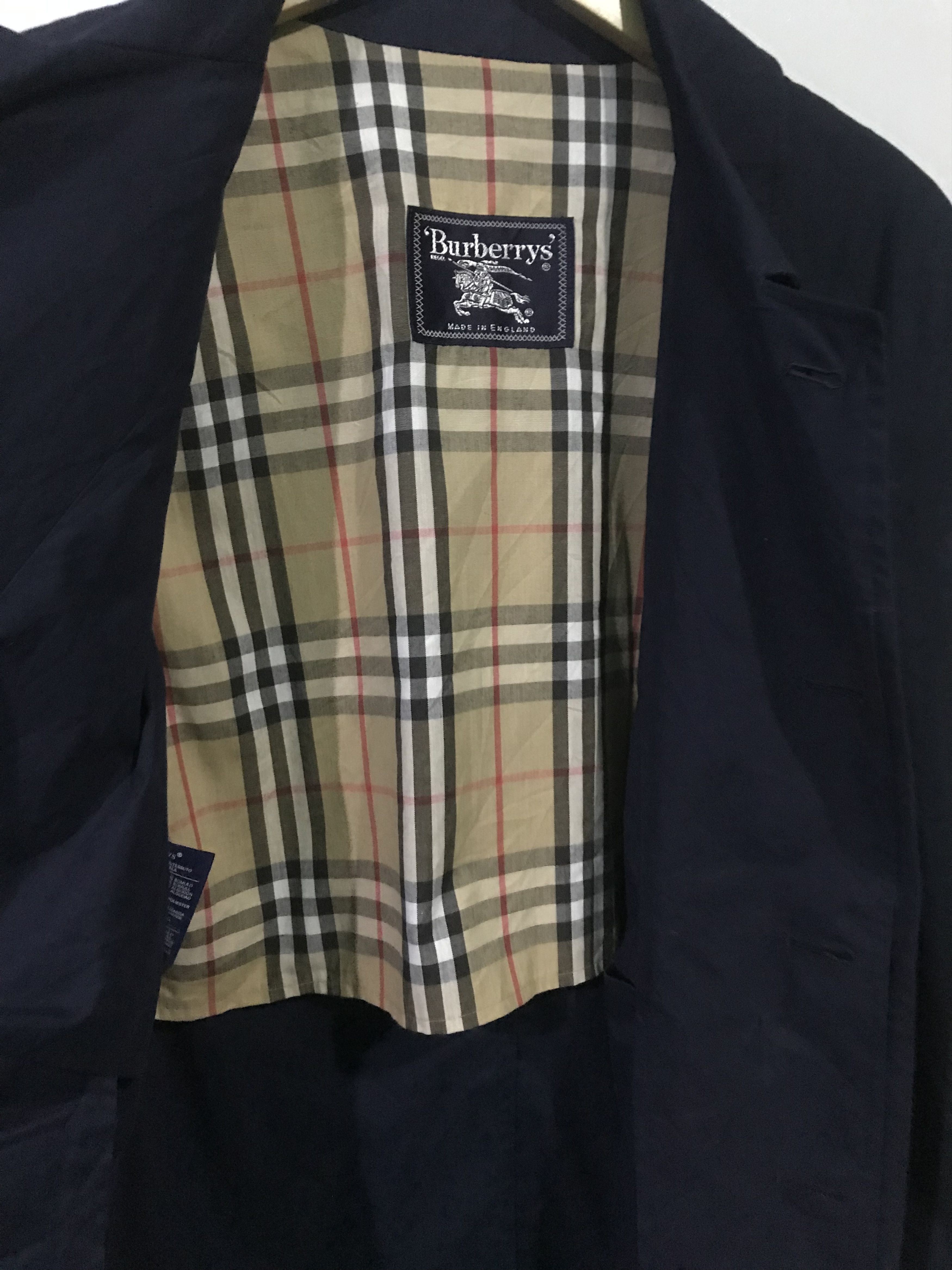 Burberry Prorsum Vintage burberry prorsum nova check coat Size US L / EU 52-54 / 3 - 5 Thumbnail