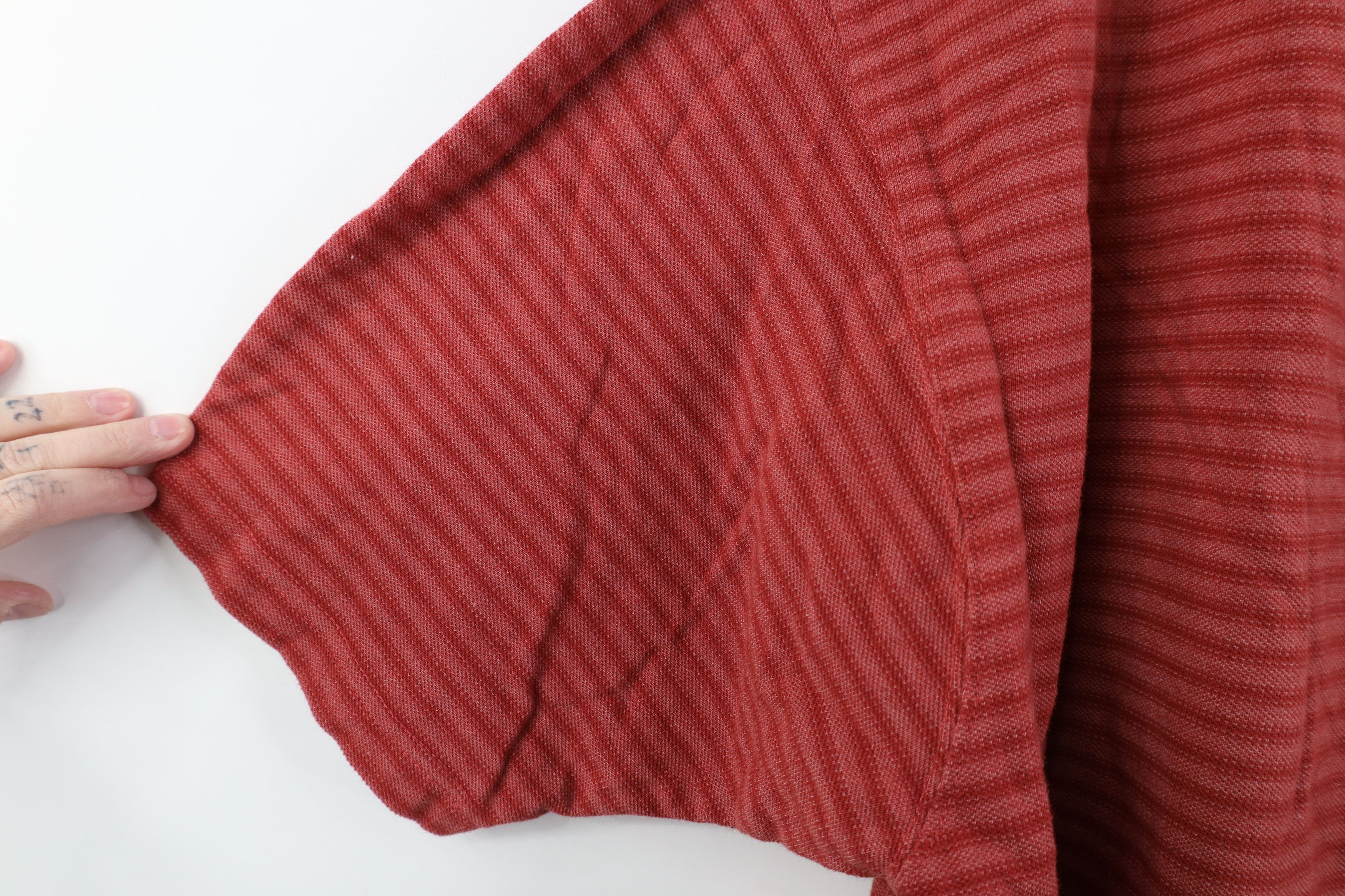 Vintage Vintage 90s Streetwear Knit Short Sleeve Henley T-Shirt Size US XXL / EU 58 / 5 - 7 Thumbnail
