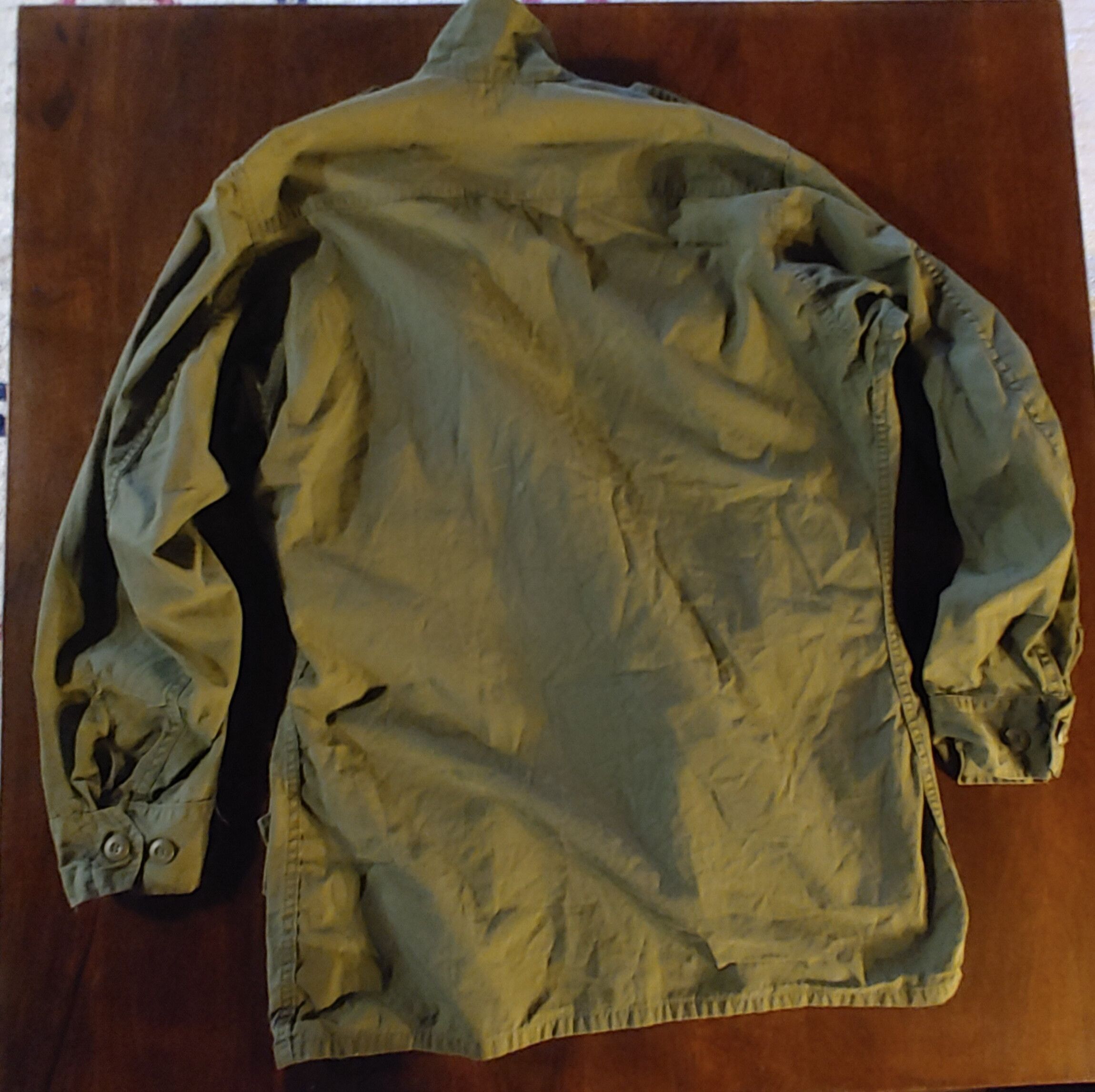 Vintage Vietnam Era Field Jacket Vintage 70s USA Military Poplin Size US S / EU 44-46 / 1 - 3 Thumbnail