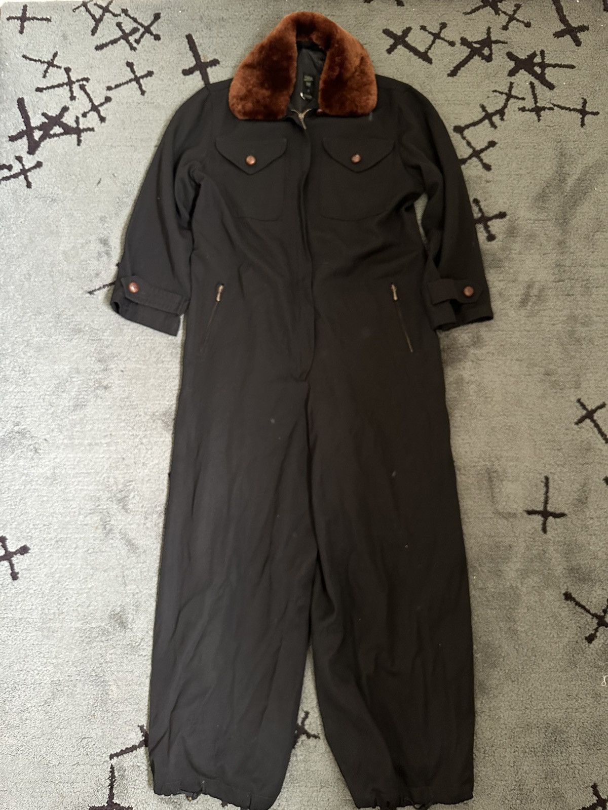 Jean Paul Gaultier Archive Jean Paul Gaultier Faux Fur Jumpsuit Vintage 90s Size M / US 6-8 / IT 42-44 - 1 Thumbnail