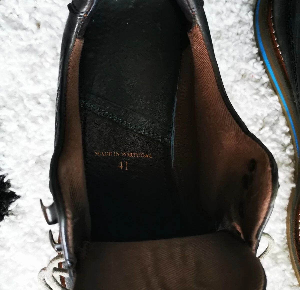 United Colors Of Benetton United Colors of Benetton oxford casual shoes black leather Size US 9.5 / EU 42-43 - 10 Thumbnail