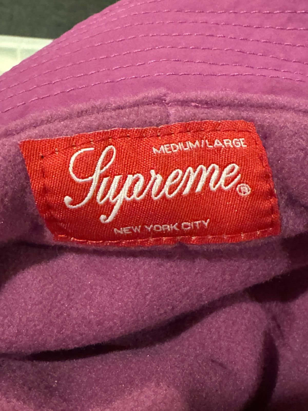 Supreme FW18 Supreme Contrast Boonie sz M/L OLIVE Size ONE SIZE - 7 Thumbnail