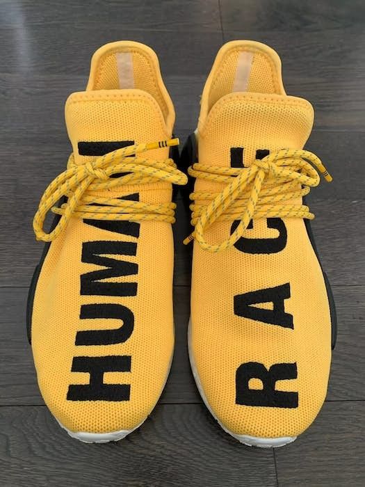 Adidas × Pharrell adidas x pharrell nmd human race 'yellow' Size US 8.5 / EU 41-42 - 2 Thumbnail
