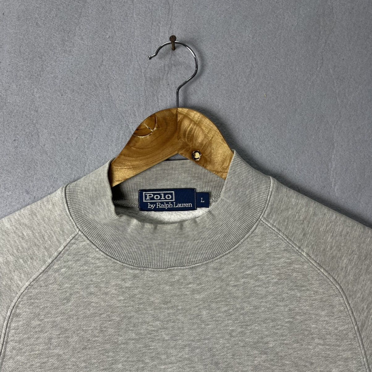 Polo Ralph Lauren Polo Ralph Lauren Grey Crewneck Sweatshirt – Small Pony Logo Size US L / EU 52-54 / 3 - 2 Thumbnail