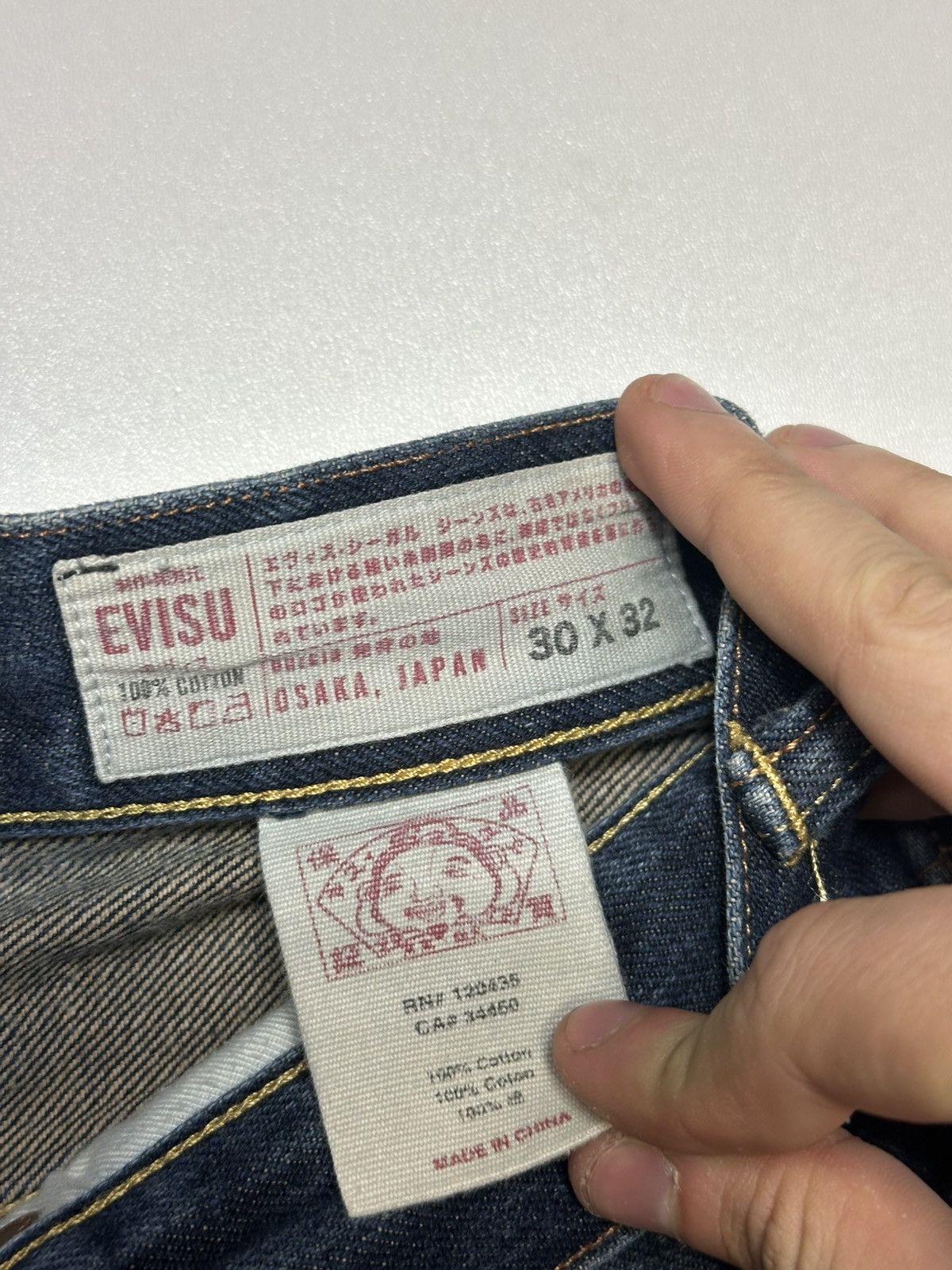 Evisu Vintage Evisu Seagull Selvedge Jeana Size US 30 / EU 46 - 9 Thumbnail