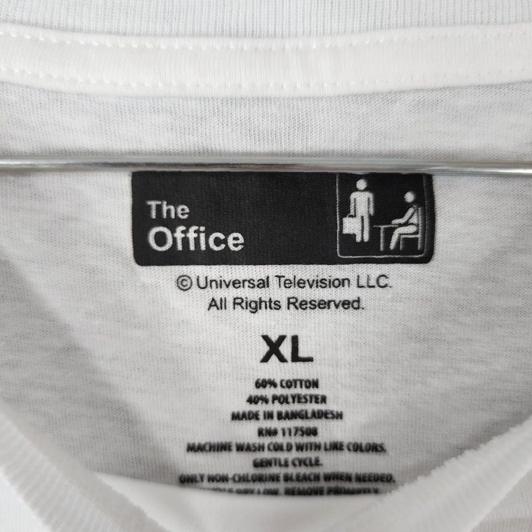 Vintage VINTAGE? No. The Office Dunder Mifflin Paper Company Shirt Womens XL White Short Sleeve T-Shirt Women XL White The Office Merch Women XL White Shirt Size 40" / US 18 - 4 Thumbnail