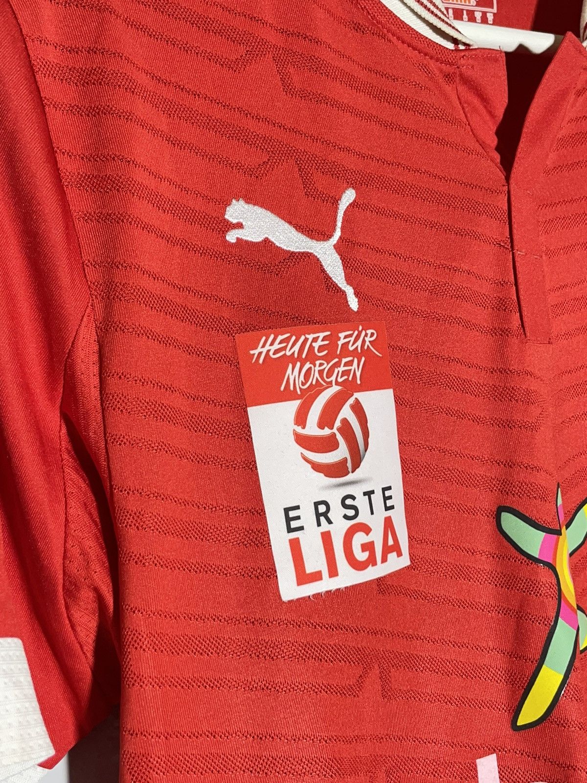 Puma #22 Salamon SC ESV Parndorf Puma Soccer Jersey Size US M / EU 48-50 / 2 - 6 Thumbnail