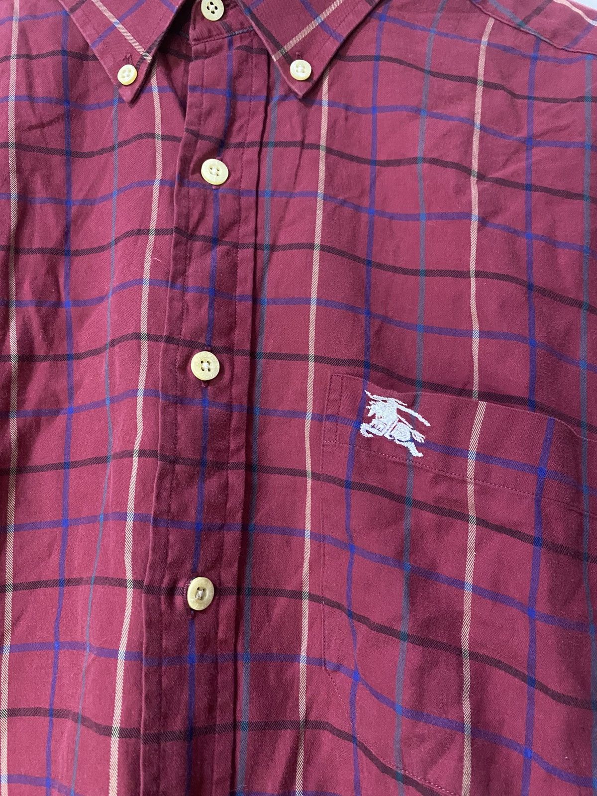 Burberry Vintage Burberry Plaid Novacheck Button Up longsleeve shirt Size US L / EU 52-54 / 3 - 3 Thumbnail