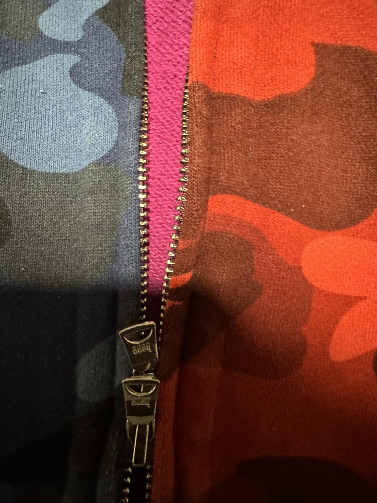 Bape Bape Double Shark Crazy Camo Hoodie Size US S / EU 44-46 / 1 - 21 Thumbnail