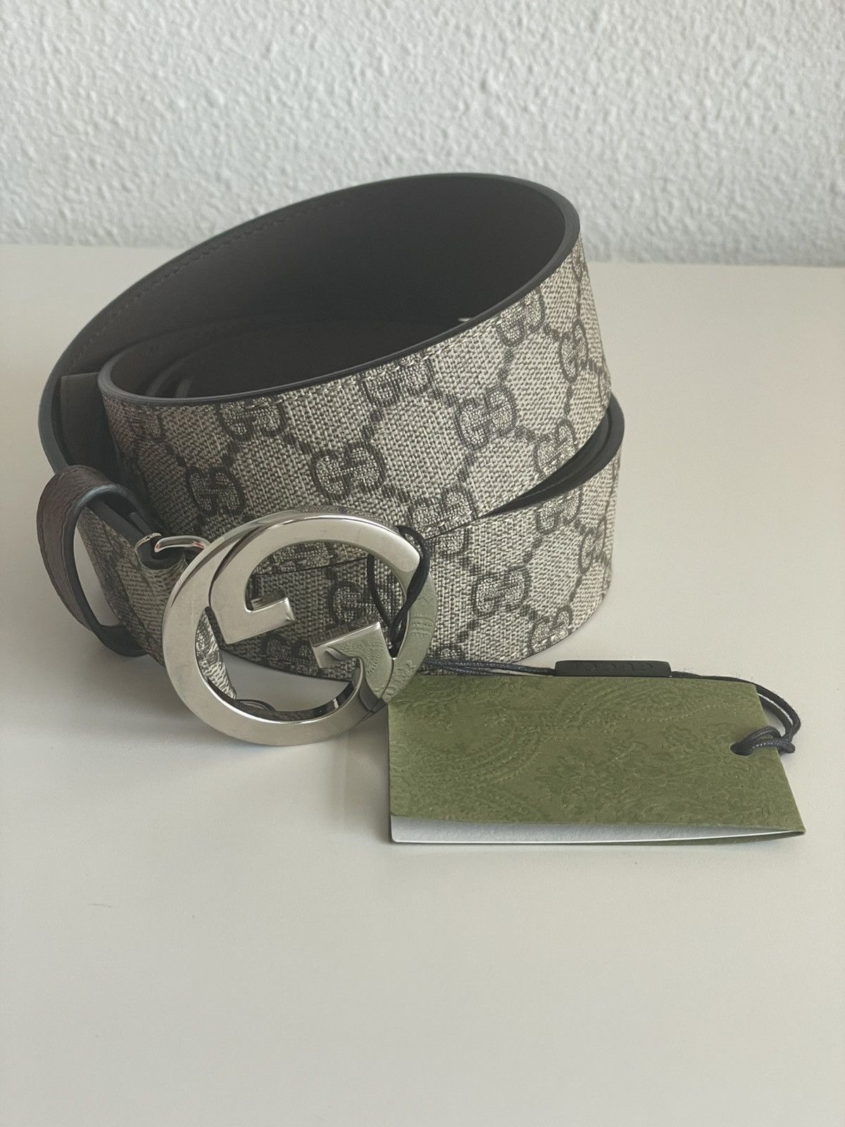 Gucci GUCCI GG BELT INTERLOCKING / 110 cm Size ONE SIZE - 1 Thumbnail