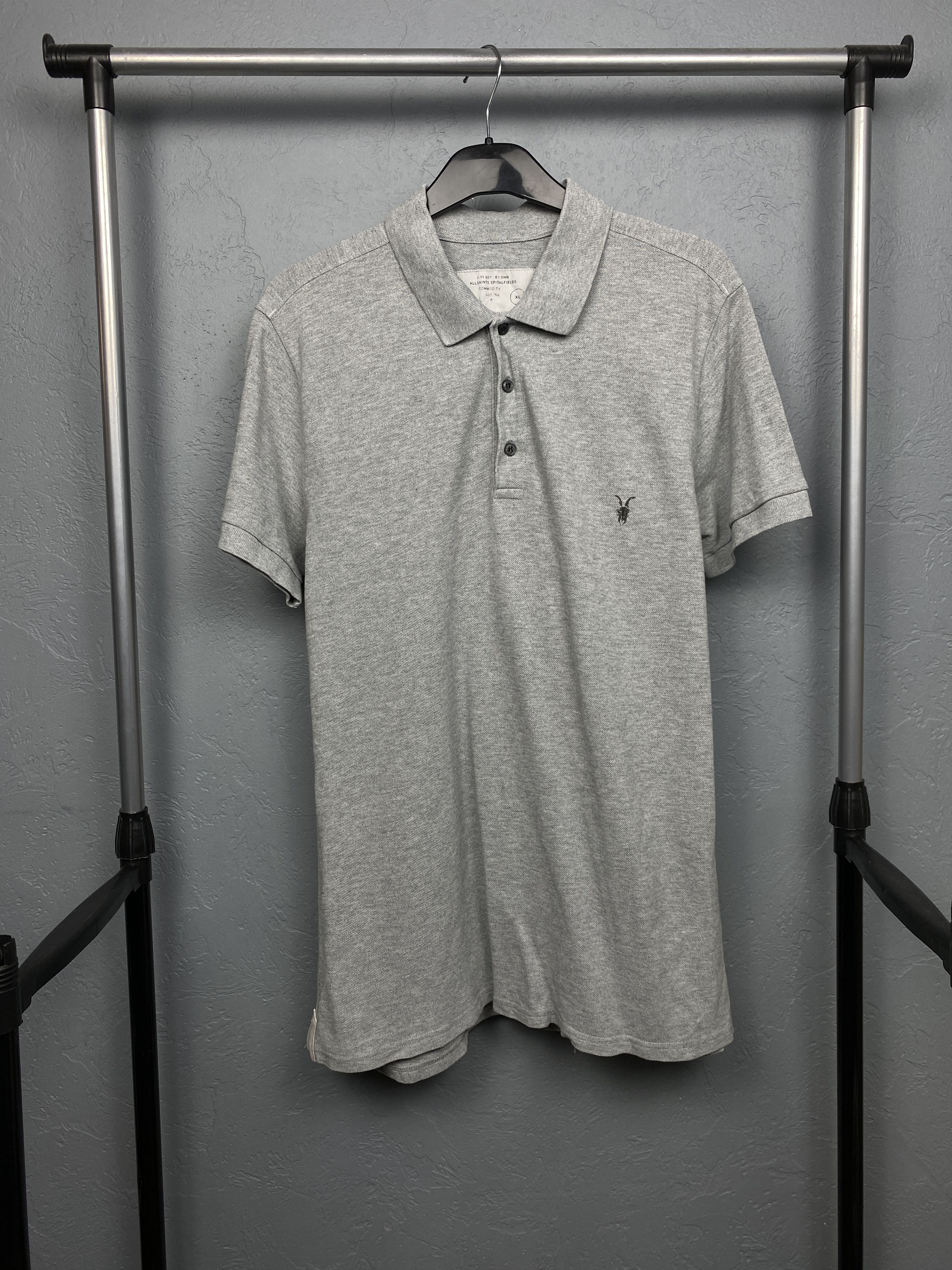 Allsaints Allsaints Vintage Mens Fight-Club Polo Shirt Size US XL / EU 56 / 4 - 1 Thumbnail