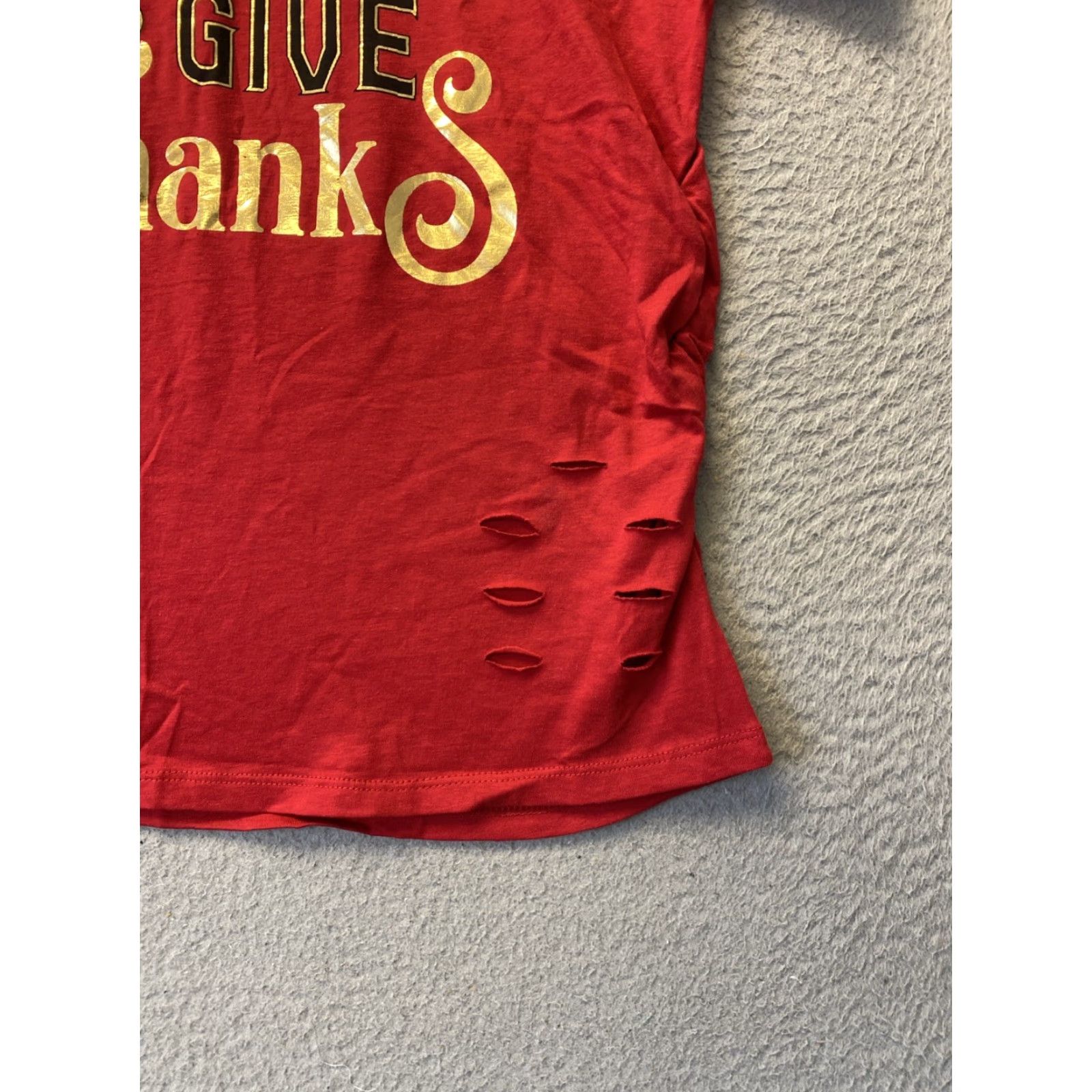 Vintage VINTAGE Nee York Fashion Women's T-Shirt Size S Red Graphic Casual Short Sleeve Crew Neck Slim Fit All Seasons Size S / US 4 / IT 40 - 7 Thumbnail