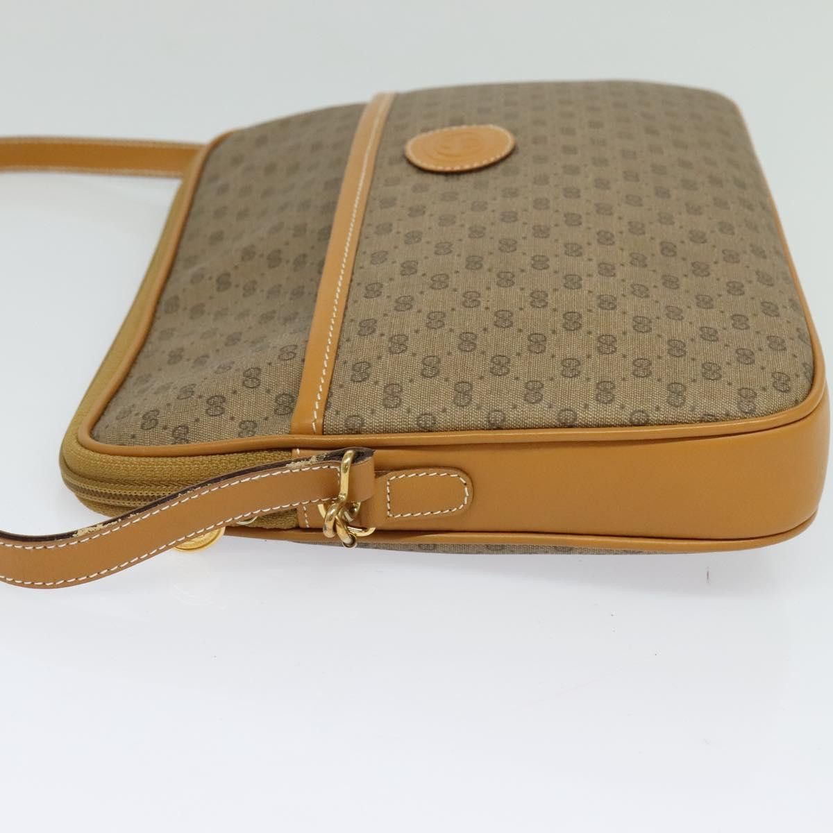 Gucci GUCCI Micro GG Supreme Shoulder Bag Pvc Beige Gold 004 89 Size ONE SIZE - 4 Thumbnail
