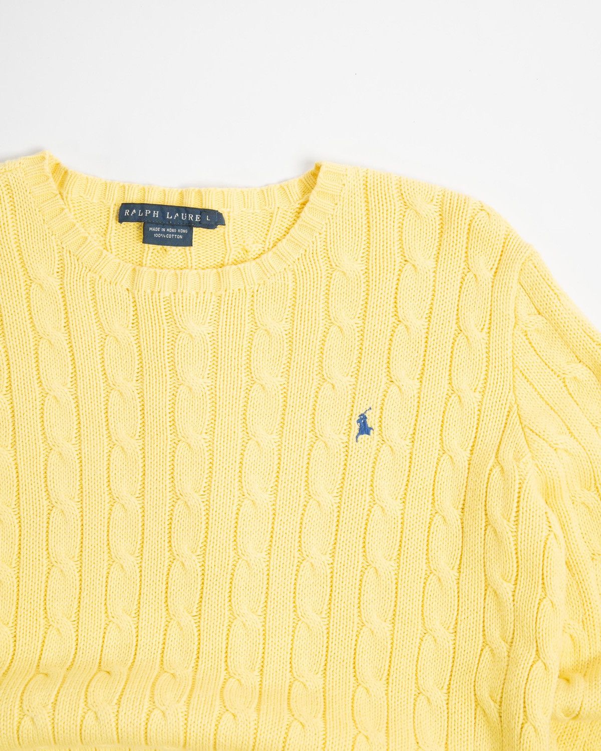 Polo Ralph Lauren Ralph Lauren Cable Knit Sweater Size L / US 10 / IT 46 - 2 Thumbnail