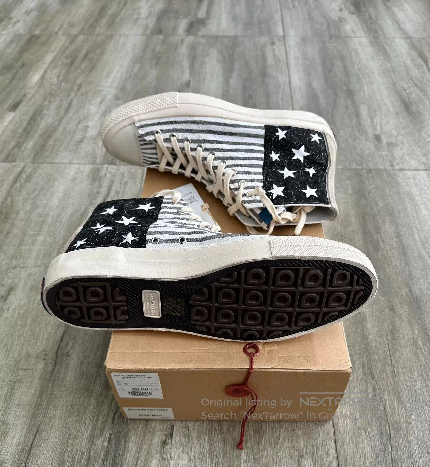 Visvim visvim skagway hi stars canvas shoes. Size US 10 / EU 43 - 5 Thumbnail