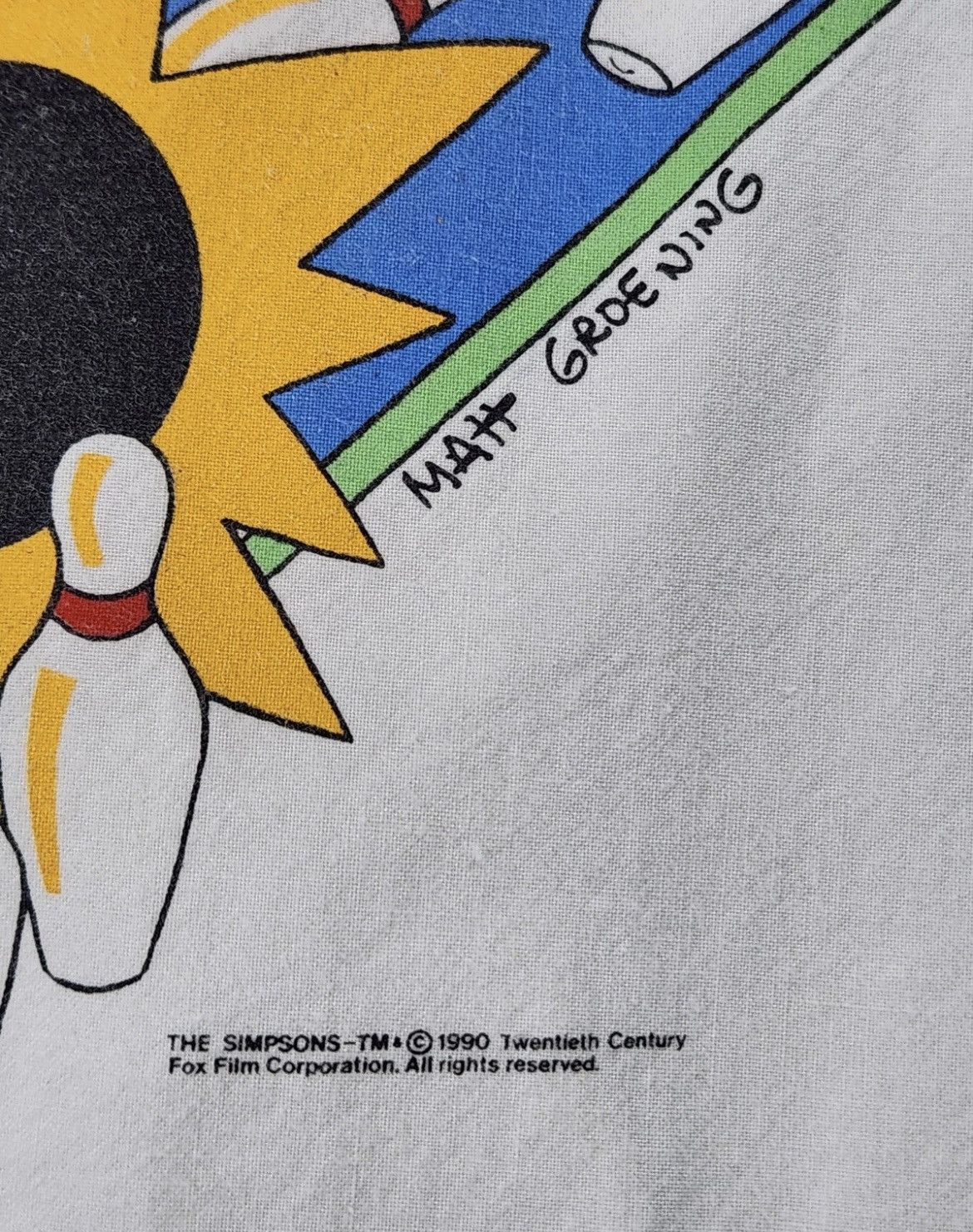 The Simpsons × Vintage The Simpsons Bowling Stanley Desantis Size US XXL / EU 58 / 5 - 3 Thumbnail