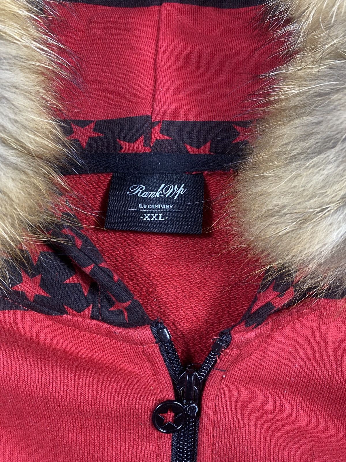 If Six Was Nine Japanese Rank Up Stripe Star Zip Fur lgb ifsix Hoodie Size US XXL / EU 58 / 5 - 5 Thumbnail
