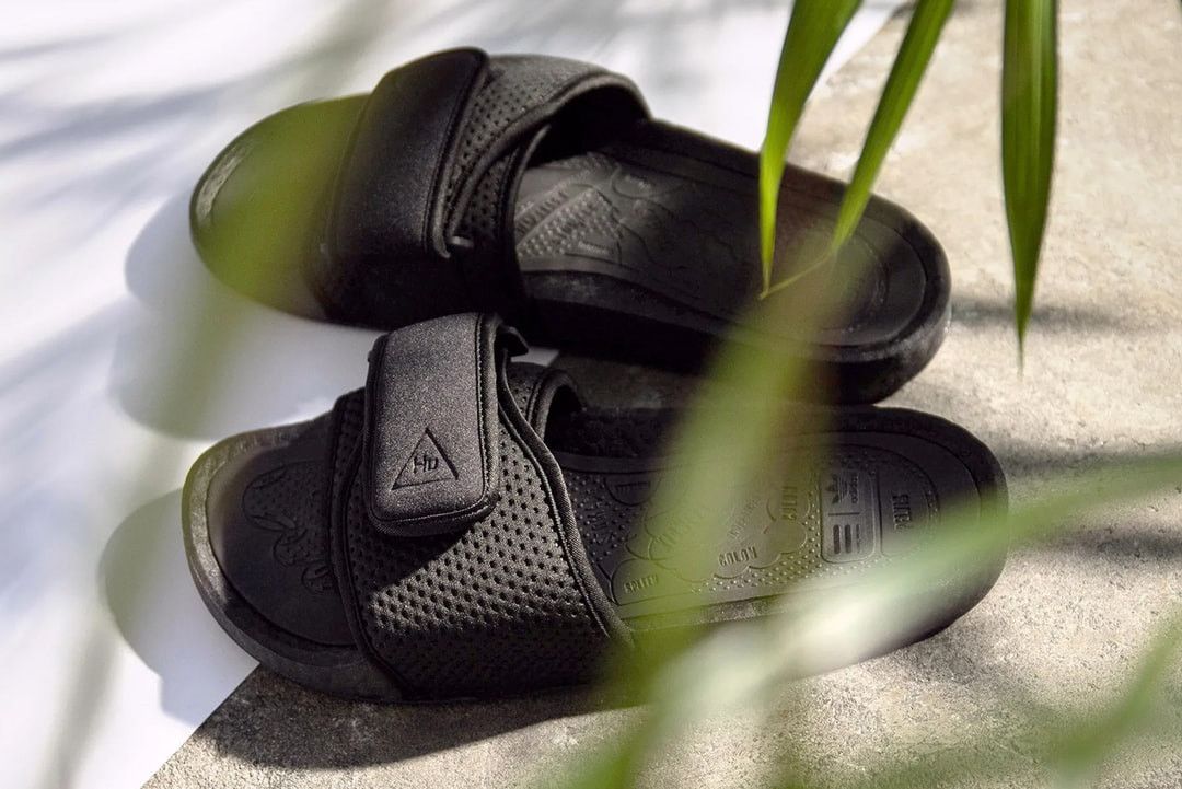 Adidas × Hypebeast × Pharrell Adidas X Pharell Williams HU Boost Slides Size US 10 / EU 43 - 1 Thumbnail