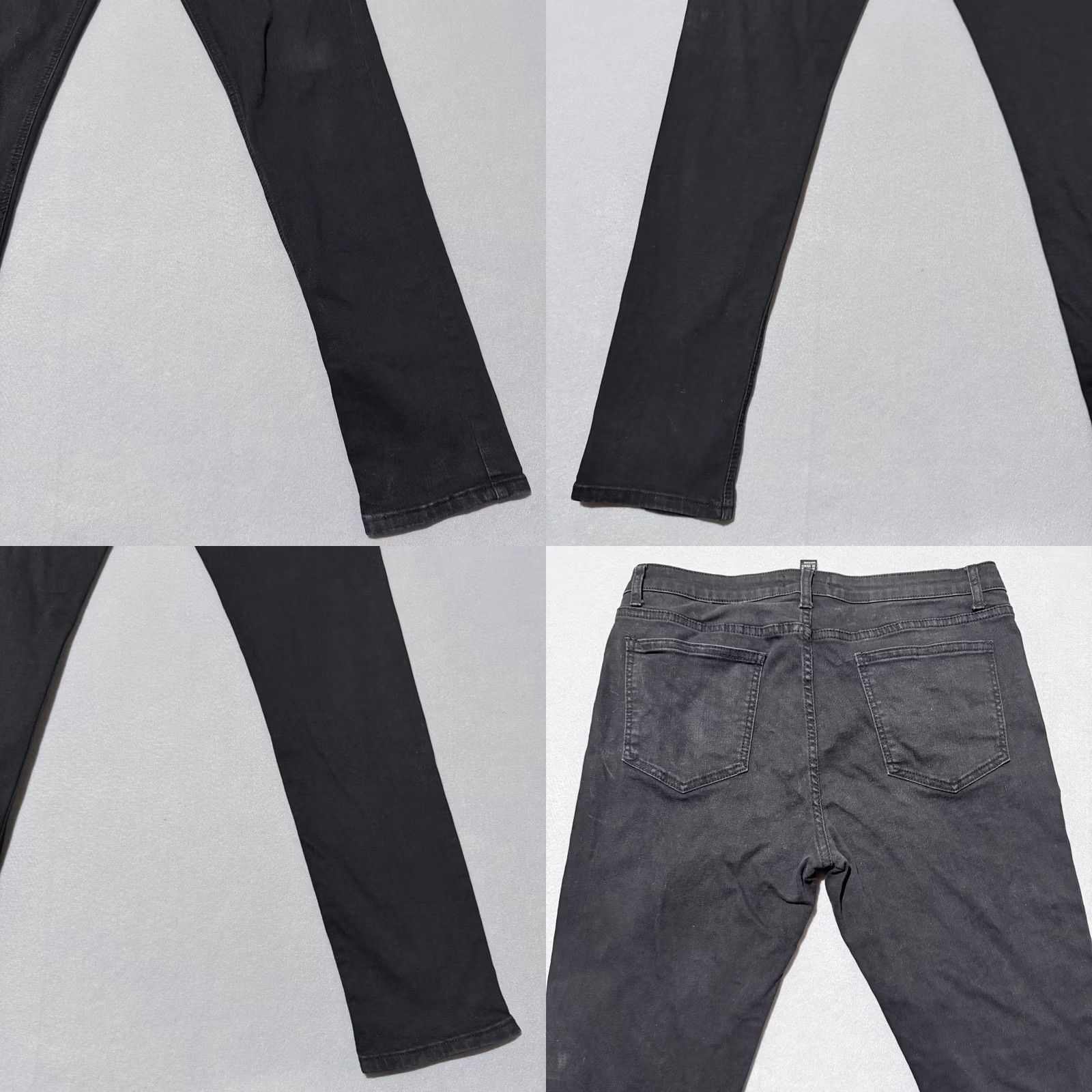Forever 21 Forever 21 Skinny Jeans Women Black Denim Pockets Mid-Rise Zip Fly 34 Size 24" / US 00 / IT 34 - 8 Thumbnail