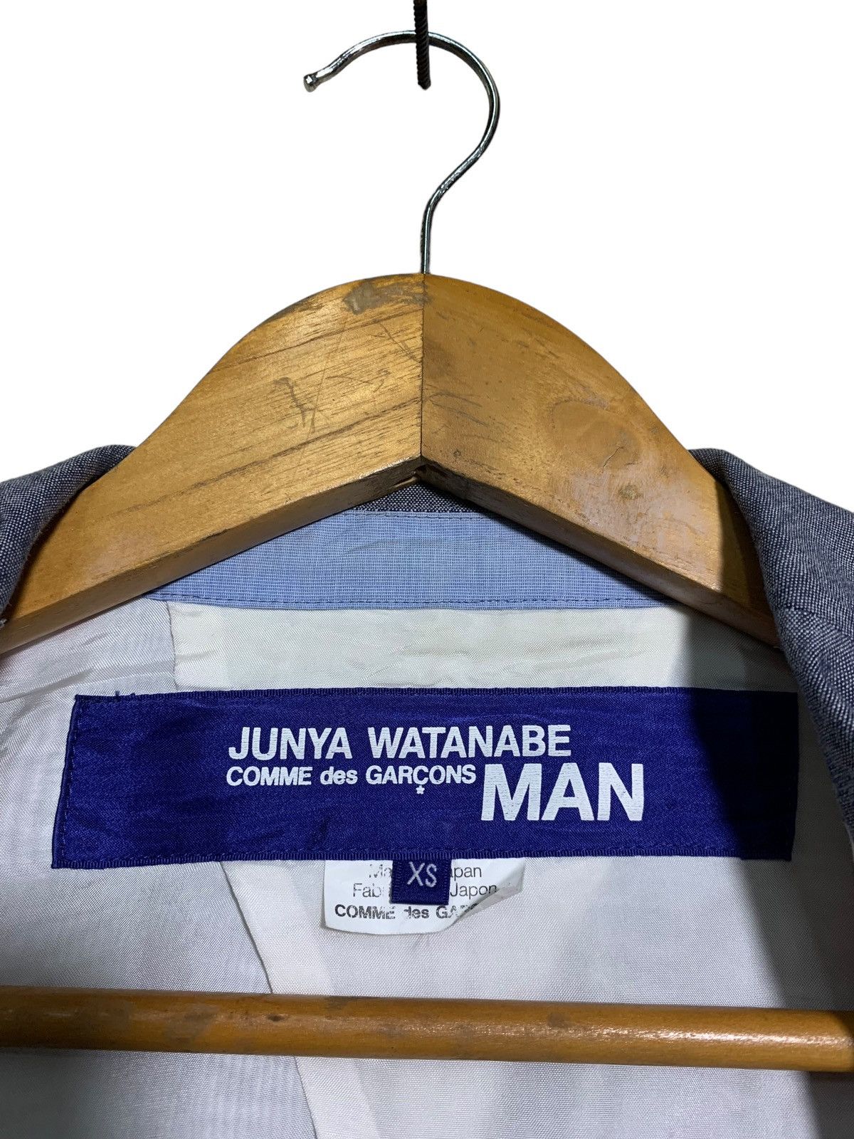 Comme des Garcons 🔥J.WATANABE MAN GREY CASUAL JACKETS Size US XS / EU 42 / 0 - 4 Thumbnail