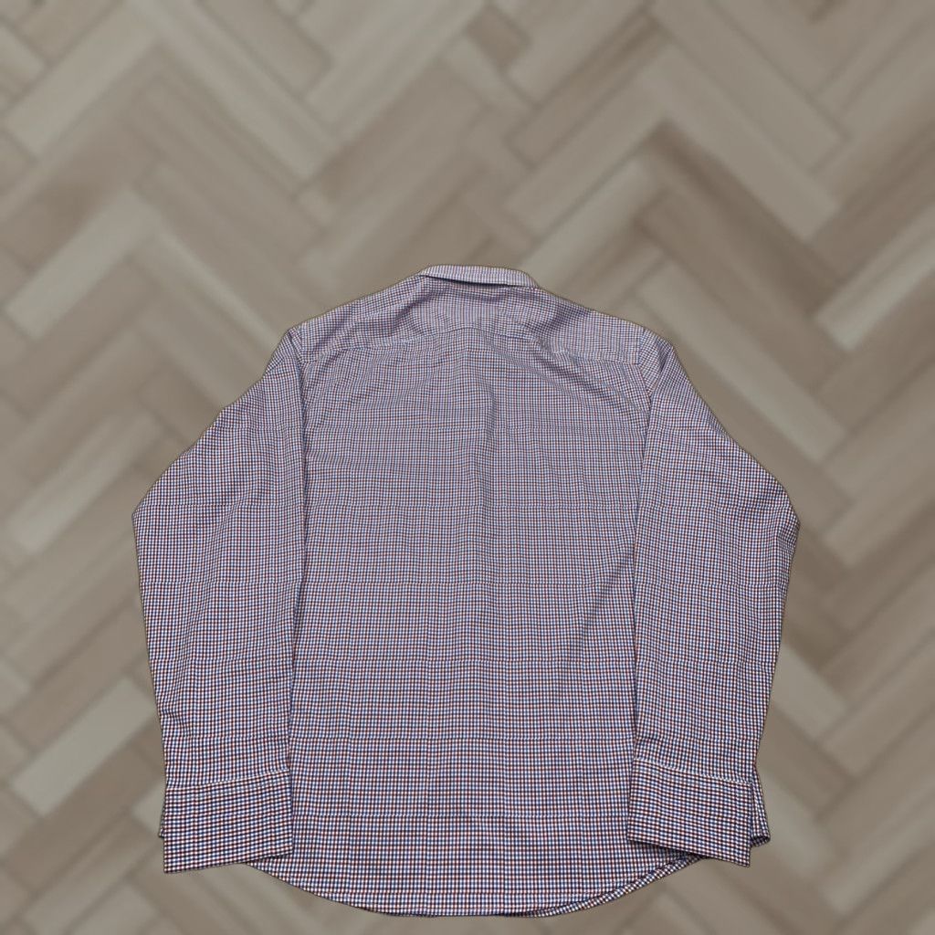 UNTUCKit UNTUCKit Lorimar Plaid Button-Up Shirt L Long Sleeve Casual Red Mens Button-Up Size US L / EU 52-54 / 3 - 1 Thumbnail