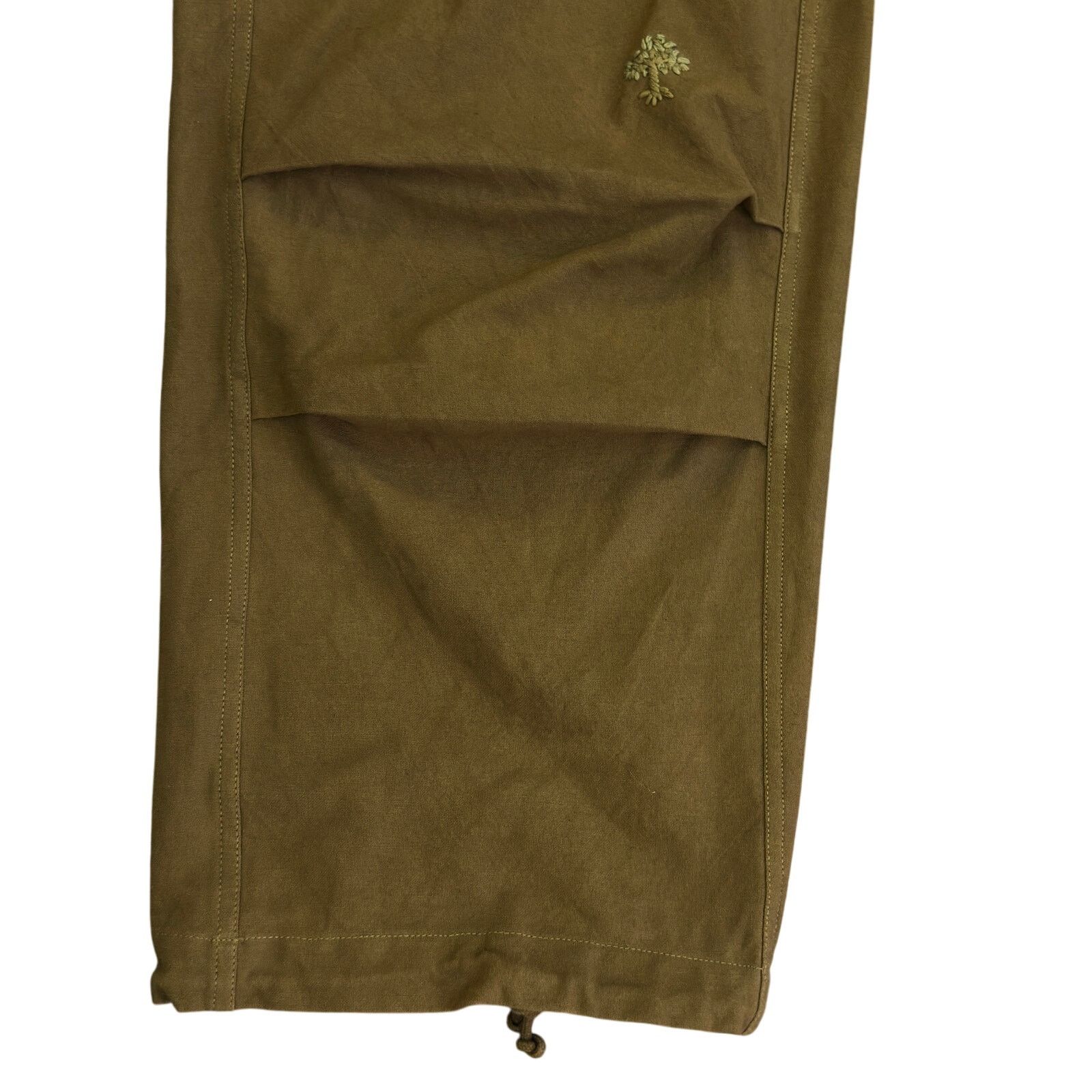 Story Mfg. Story mfg. Khaki Paco Trousers Wideleg slub canvas trousers Size US 30 / EU 46 - 3 Thumbnail
