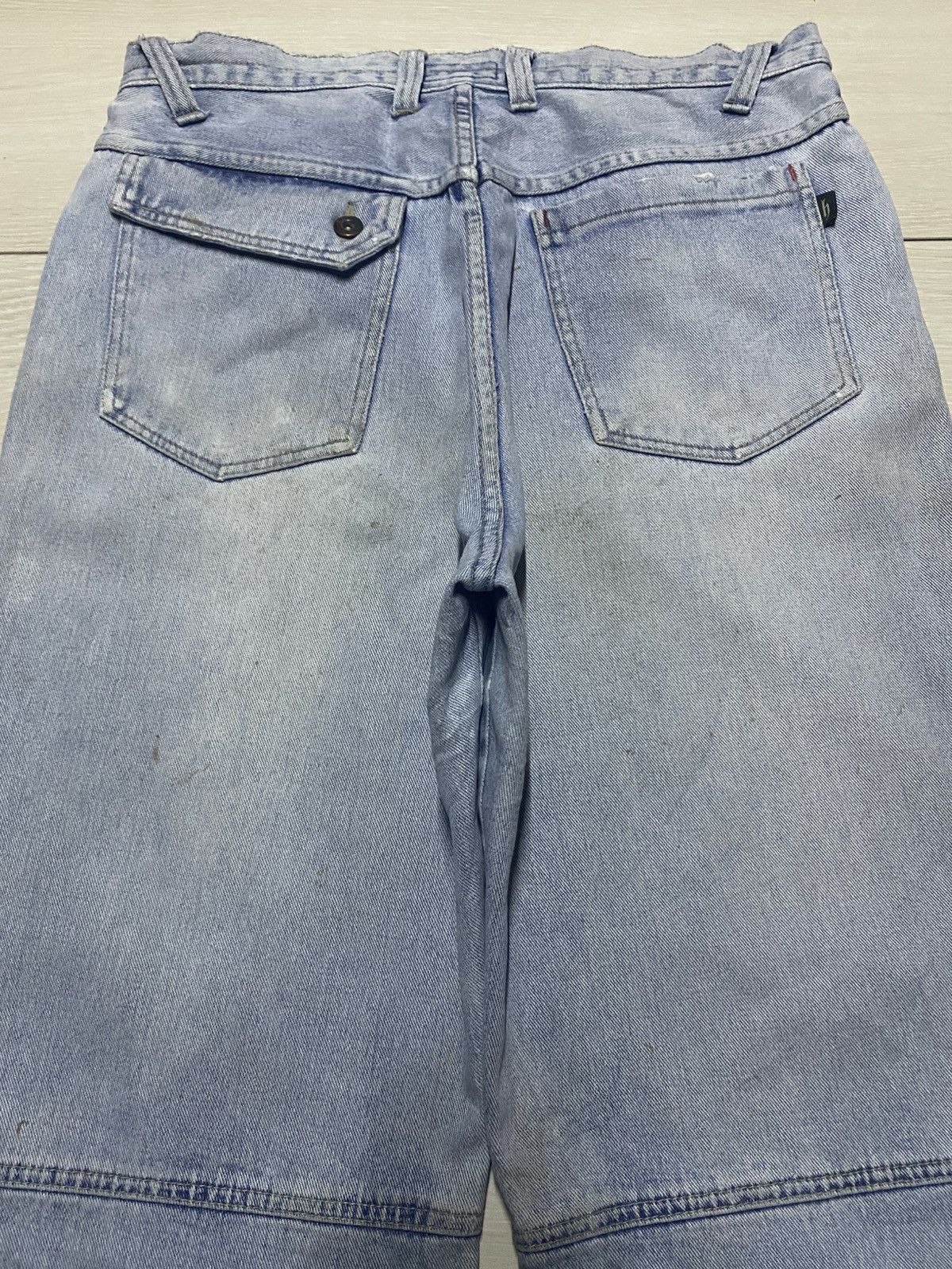 Japanese Brand Vintagw Japanese Brand DJ Honda Light Wash Baggy Jeans Size US 32 / EU 48 - 4 Thumbnail