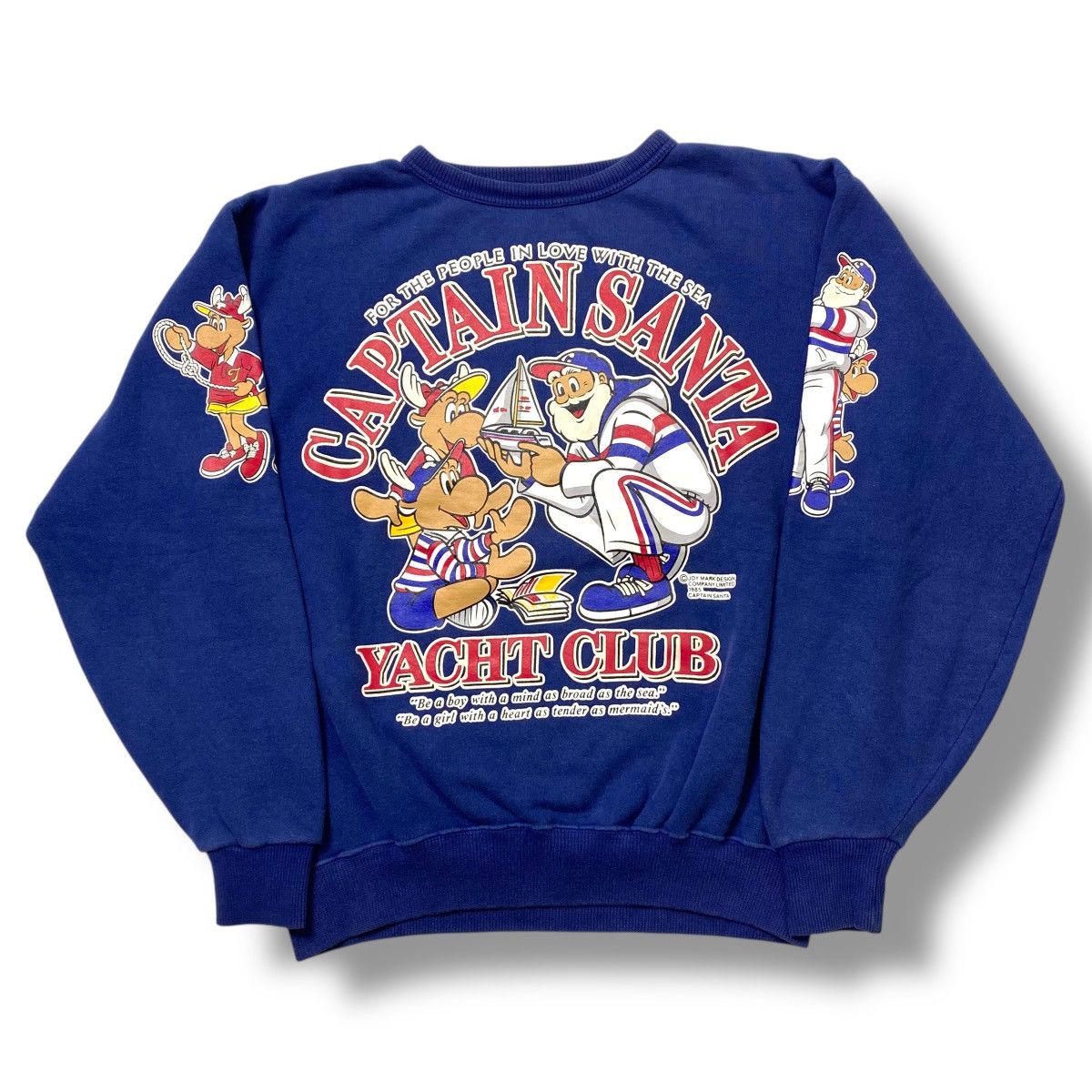 Designer × Japanese Brand × Vintage Vintage Captain Santa long sleeve sweatshirts Size US M / EU 48-50 / 2 - 2 Thumbnail