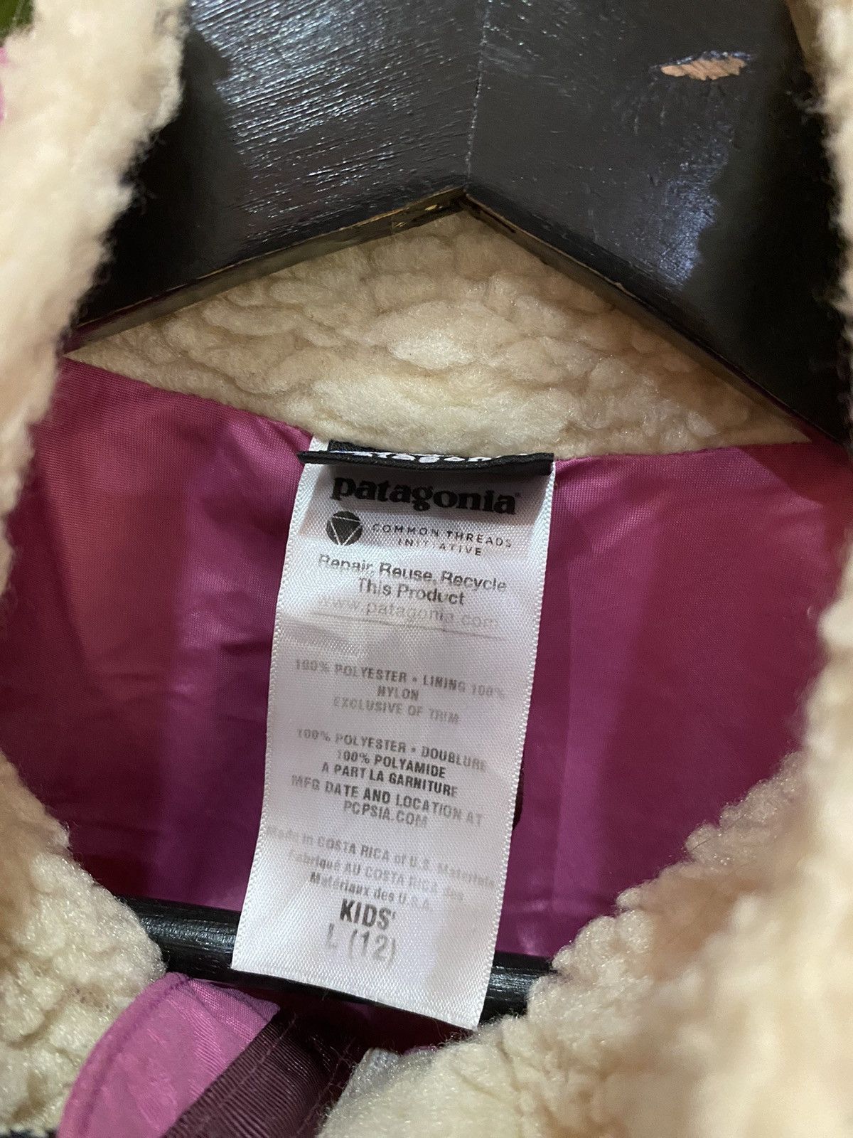 Patagonia Patagonia Retro-X Fleece Jacket Kids’ Vintage Sherpa Jacket Size US S / EU 44-46 / 1 - 6 Thumbnail