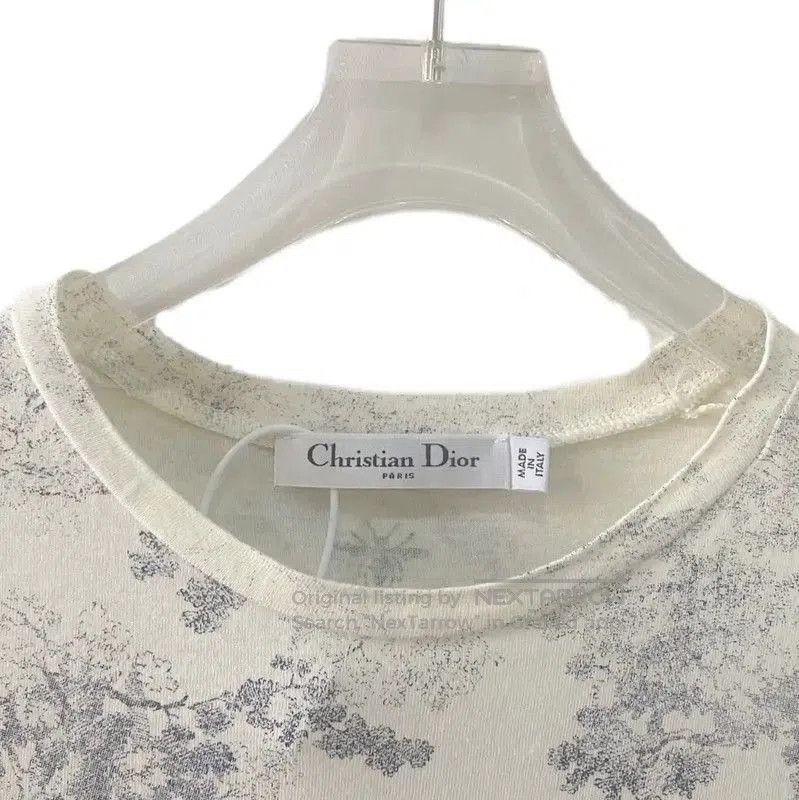 Dior Dior Women's White Cotton T. Size S / US 4 / IT 40 - 3 Thumbnail