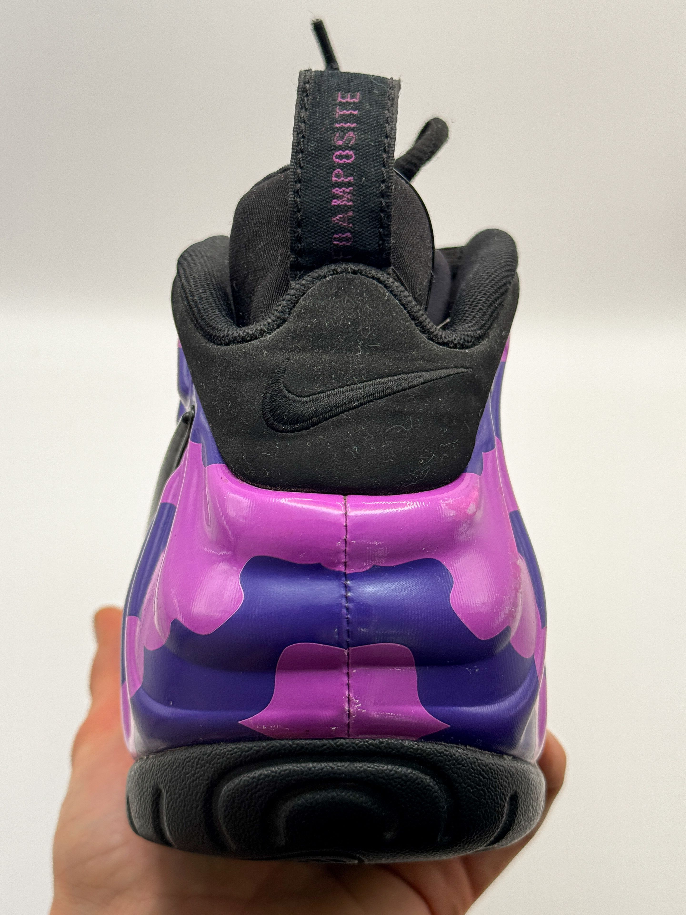 Nike Nike Air Foamposite Pro "Purple Camo" Hyper Violet 2019 Size US 10.5 / EU 43-44 - 13 Thumbnail