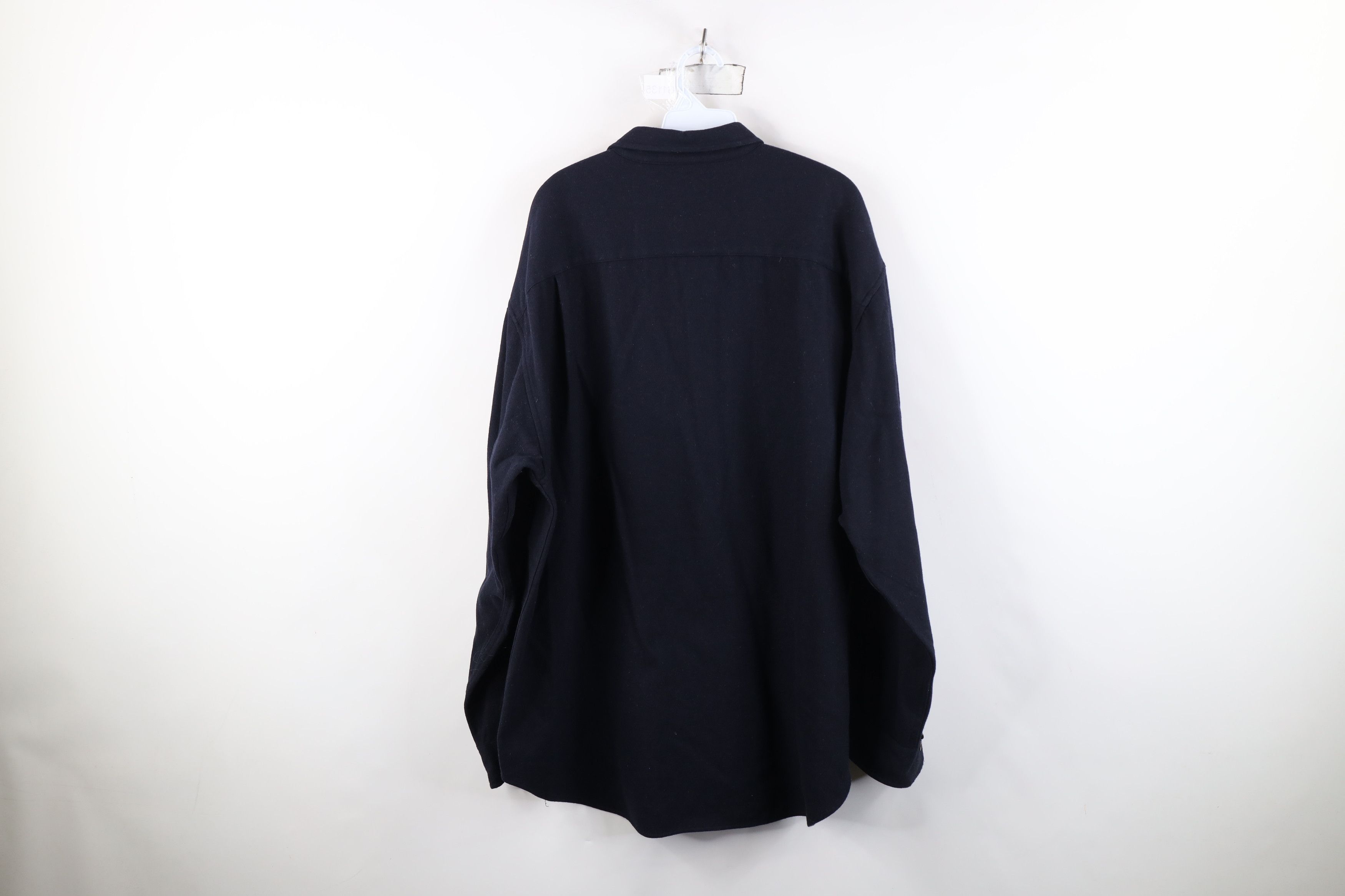 Gap Vintage 90s Gap Wool Blend Button Shirt Jacket Jac Shirt Size US XXL / EU 58 / 5 - 11 Thumbnail