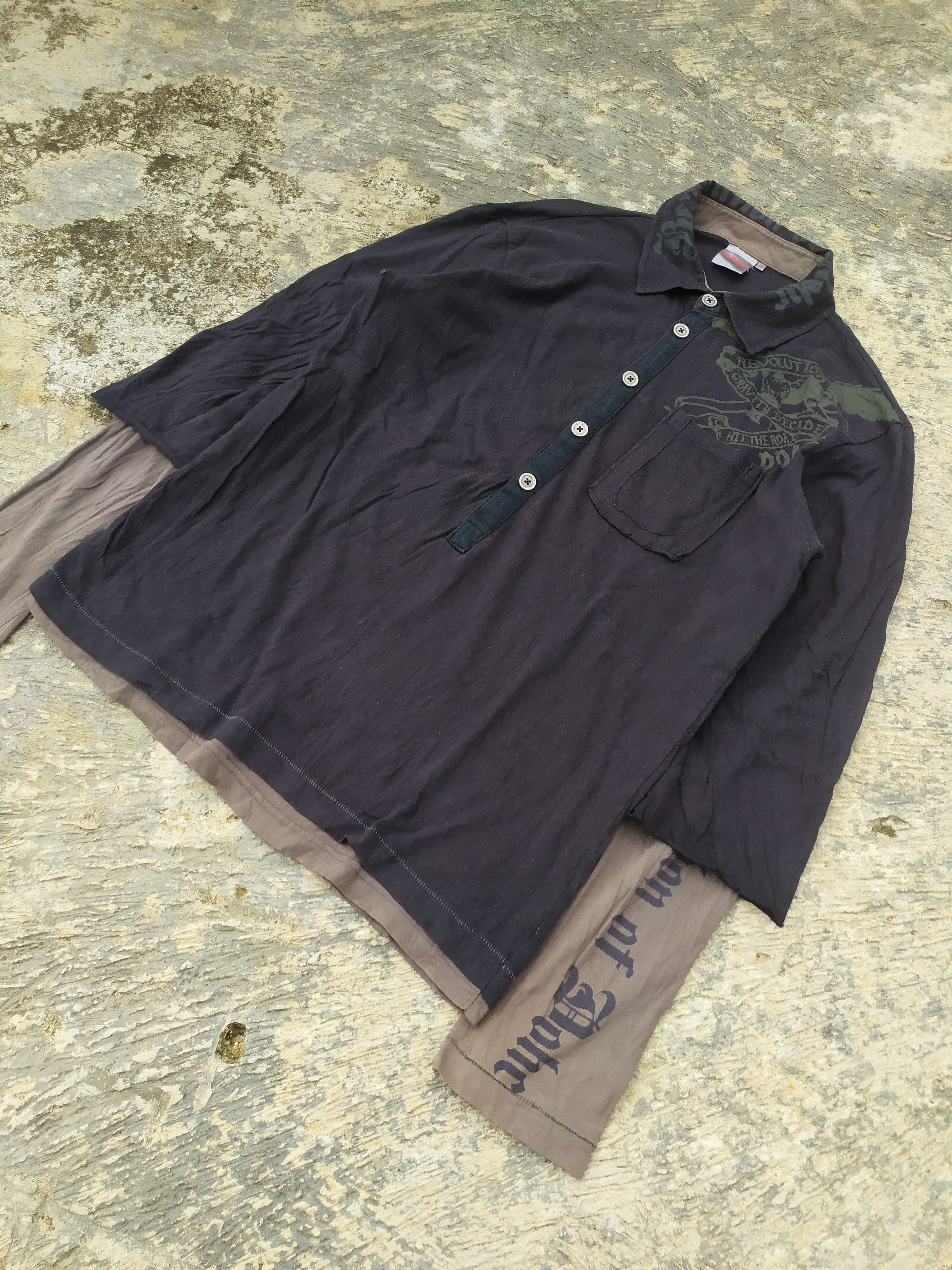 Affliction DOHC Double Long Sleeve Size US L / EU 52-54 / 3 - 2 Thumbnail