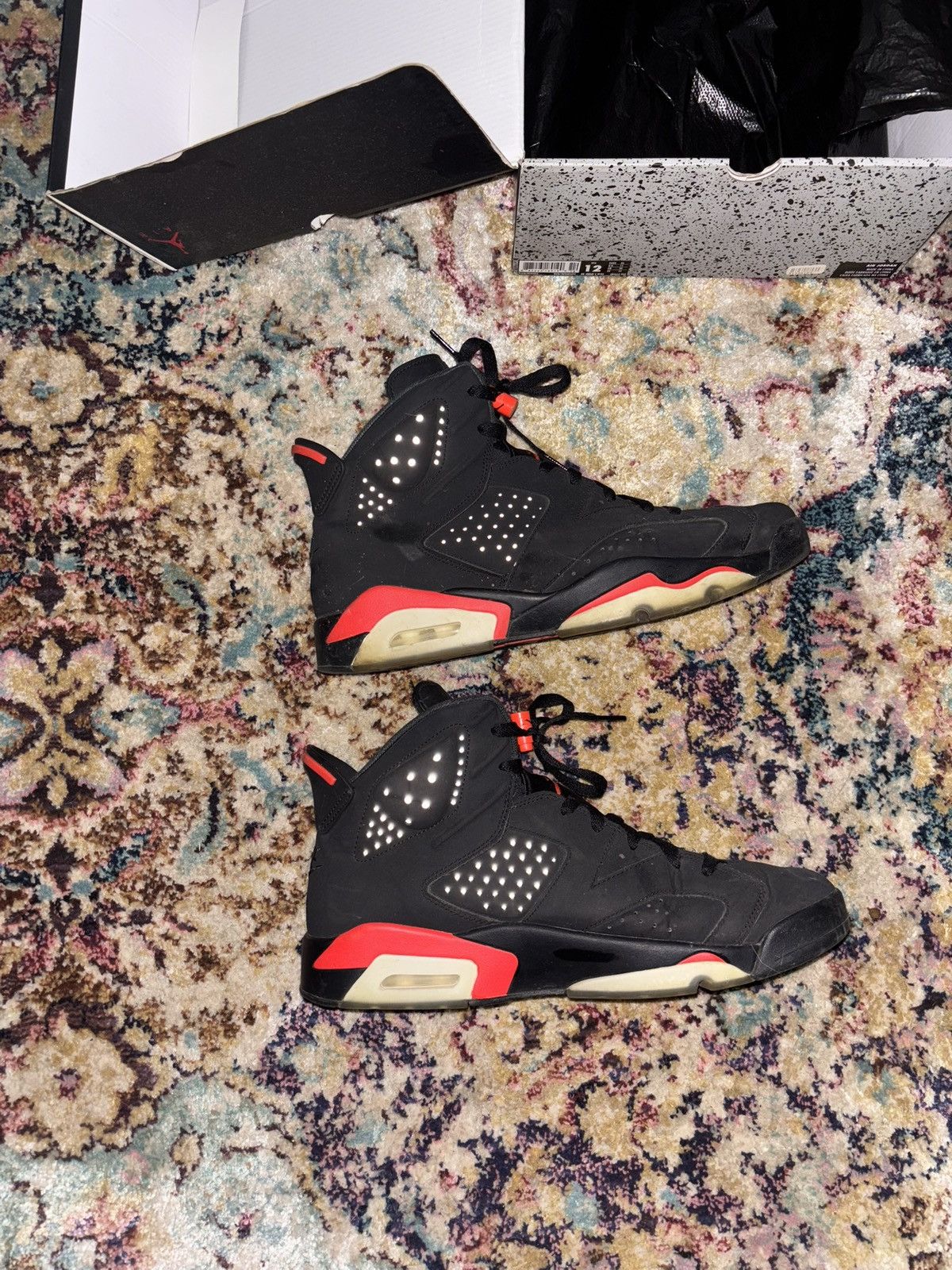 Jordan Brand Infrared Jordan 6 Size US 11.5 / EU 44-45 - 9 Thumbnail
