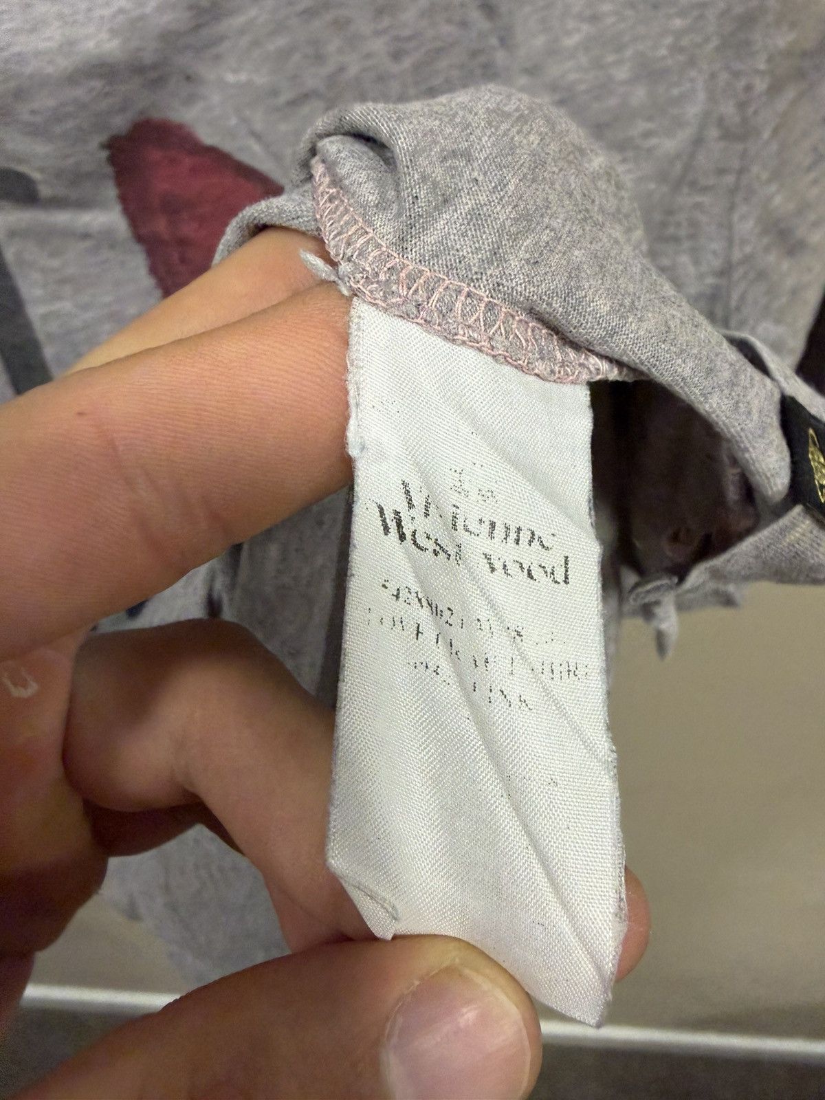 Vivienne Westwood Vivienne Westwood Anglomania Grey Light Rose I Love Crap tee Size US S / EU 44-46 / 1 - 5 Thumbnail
